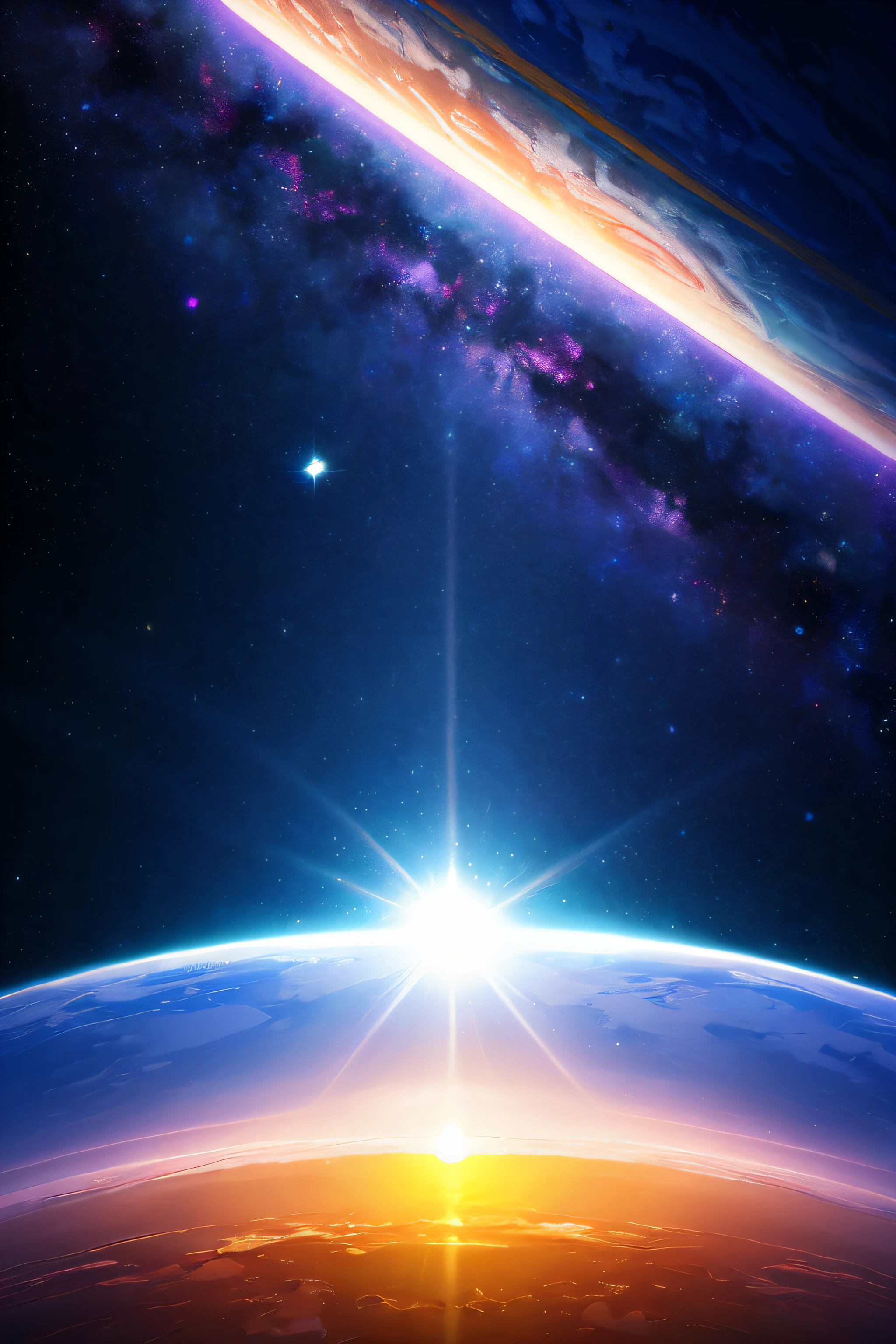 Luxurious infinite universe，Planets of all colors，（Theme – Universe），Several different planets，Clean atmosphere，（with luminous light），（Elements of Nature），Best thoughts，（Best quality at its best），a high resolution，high detail，8K，No edges，3D，3D feeling， -- auto