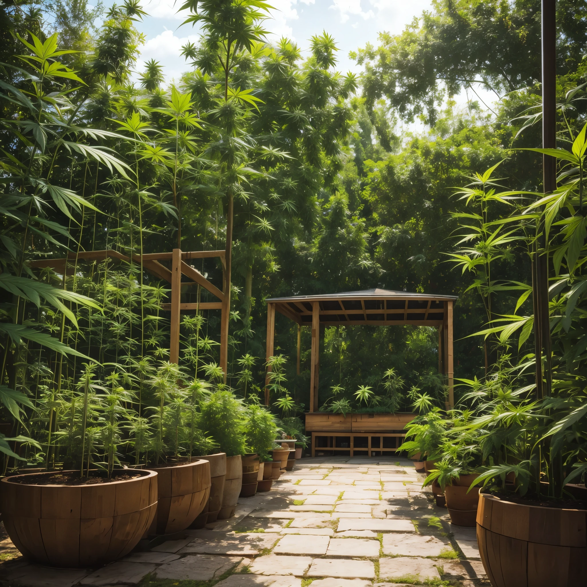 cannabis garden