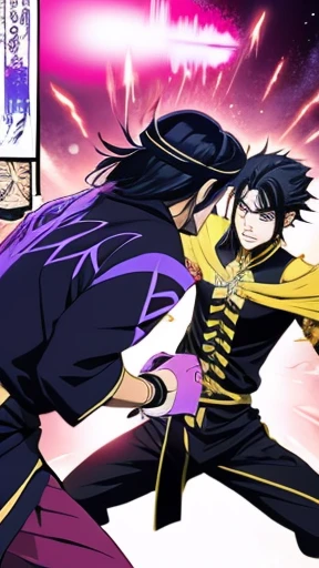 Image illustration of Susanoo and Kushinadahime fighting and passing each other