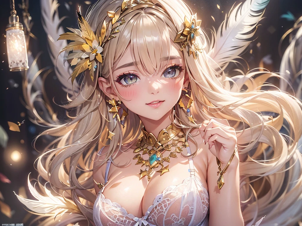 過去最高のmasterpiece、beautiful美しさ, 3D two-dimensional, rich, blonde, skirt, stockings, high heels, poison、star、star、(Highly detailed CG Unity 8K wallpaper),(masterpiece), (最high quality), (Super detailed), (best work),(best shadow), (sharp eyeliner, eye shadow, fine eye:1.1), (超High resolution,realistic,最high quality,realistic),(8K,RAW photo,最high quality,マstarプル),mature woman、sensual curves、huge breasts、thighs、bubble、お尻のmasterpiece, 最high quality, Super detailed, full body shot, mature woman, beautiful mature woman, nightgown and underwear, enchanting smile, thick lips, Chubby lips, blush, looking at the viewer, provocative expression, beautiful髪型, cleavage, Plump、curvy hips、attractive face、sexy lingerie、an inviting gaze、Expression of emotions、Lewd underwear、(((erotic see-through lingerie set)))、Standing position、gorgeous accessories 、big breastsの女性, bare shoulders, golden hair, colored feather, metal ornaments, colored flowers, particle, light, (masterpiece, 最high quality, 最high quality, official art, beautiful and aesthetic:1.2), (1 girl:1.3), very detailed,(fractal art:1.1),(colorful:1.1)、(flowers:1.3),most detailed,(zentangle:1.2), (dynamic pose), (abstract background:1.3), (shiny skin), (lots of colors :1.4), ,(earrings:1.4), (feather:1.4),masterpiece, 最high quality, Super detailed, 30~40 years, full body shot, beautiful 、various hairstyles,gold headband,plump breasts,beautiful butt,greek clothing,Tulle covers the breasts,perfectly proportioned, detailed clothing details,marble,god statue,cinematic lighting, film grain, 8K, masterpiece, Super detailed, high detail, high quality, High resolution,(((NSFW:1.2)))、exposed chest、Openwork decoration,(((see through dress)))、(((解剖学的に正しいbody))) , 最high quality, Super detailed, (((Lewd underwear)))、raise your butt, from below, (((R-18)))、Hakari、thighs, big breasts, Are standing, cowboy shot, blush, (((1 girl))), (masterpiece:1.3), (High resolution), (8K), (very detailed), perfect face, Nice eye and face, (((最high quality))), (Super detailed), detailed face and eye, (alone), High resolution、beautifuleye,(((sexy pose)))、(((整ったbig breasts)))、((beautiful eye))、luxury、(((超High resolution)))、(((detailed description)))、(((ぽっちゃりbody型)))、(((解剖学的構造に一致したbodyの部位)))、beautiful長いまつ毛、バランスのとれたbody型,2 feet、Just the right size for your legs and arms、Fishnet tights、glamorous、(((Clear white and black eye)))、lipstick、Sparkling、(Undistorted face, eye, body)、jewelry、gem、(長くカールしたbeautifulまつ毛)、(((バランス良いbeautiful胸)))、(transparent, Exquisite skin:1.2)、(((完璧なglamorousボディー)))、actress face、Super beautiful、Cute smile、Healing beauty、Flower shower、完璧なeye、realistic depiction、Super sexy、glossy、Glamorous、double eyelids、Good dark makeup、makeup、ぼやけていないeye
