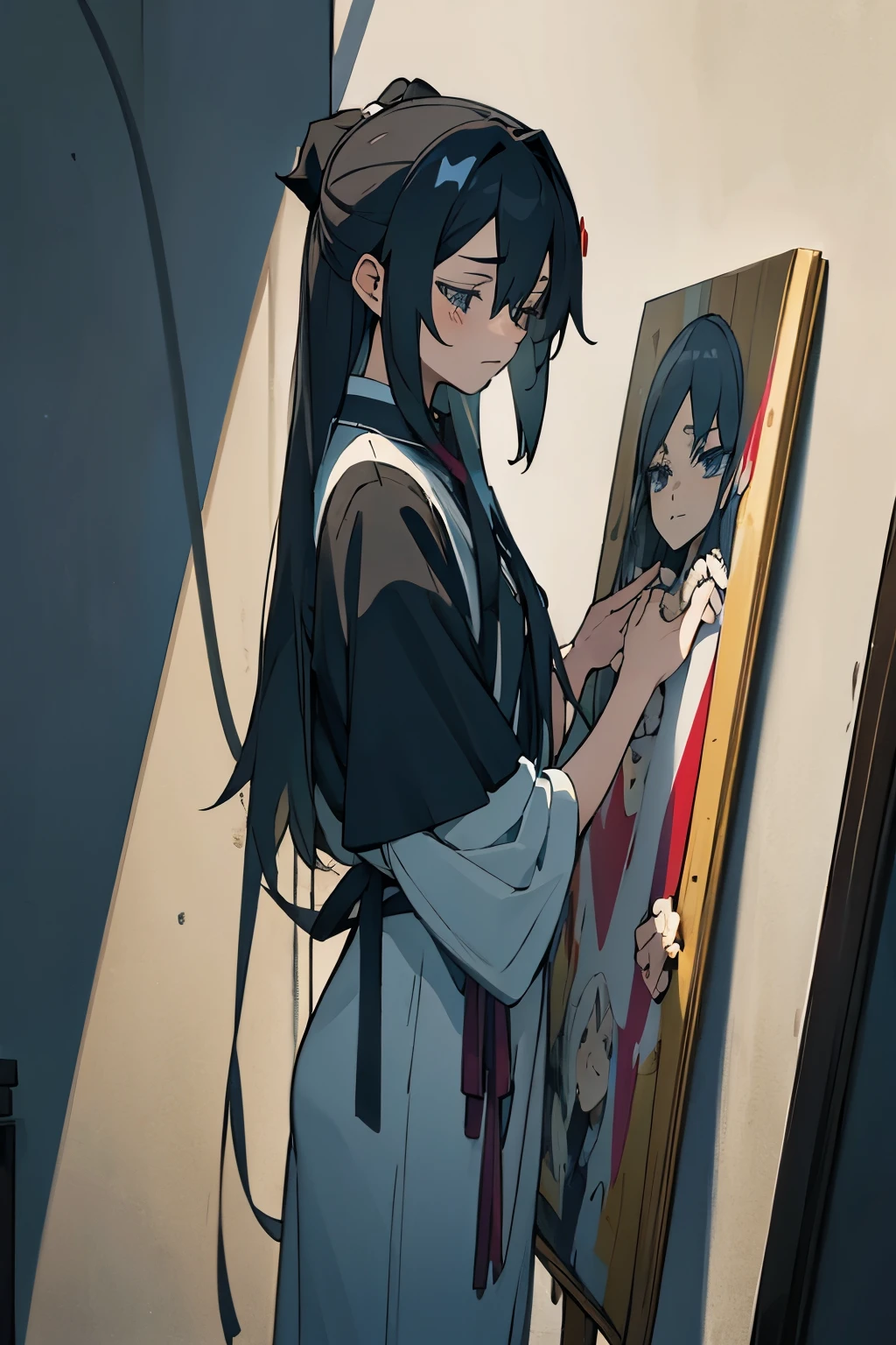 Painting ash and original sorrow