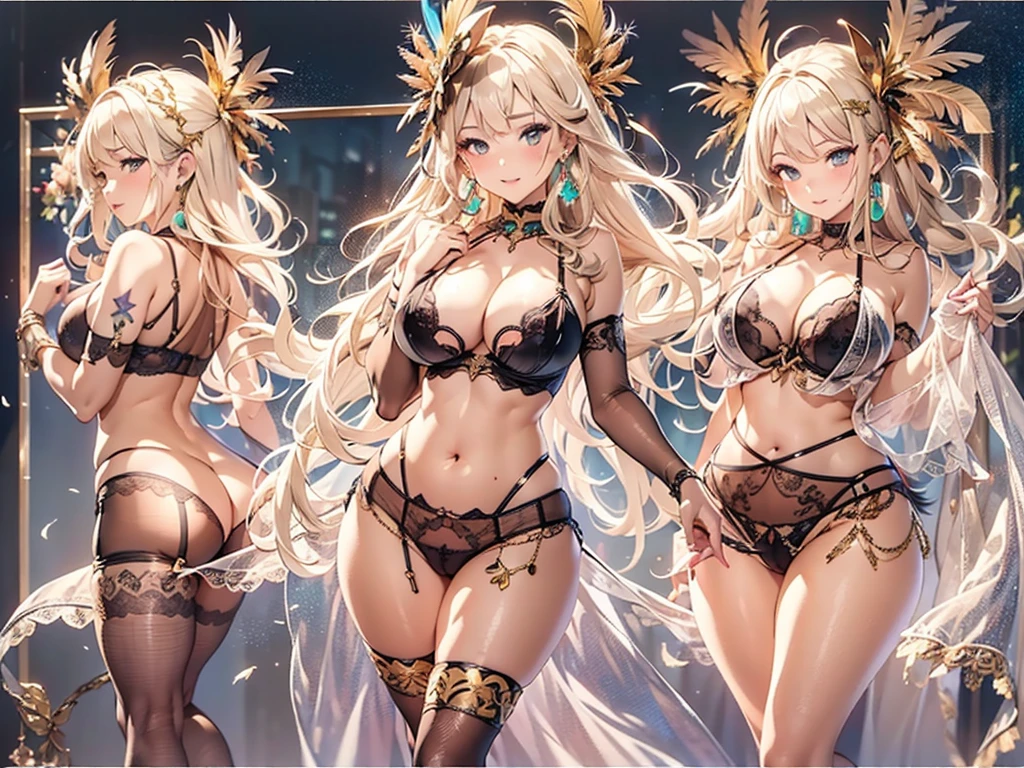 過去最高のmasterpiece、beautiful美しさ, 3D two-dimensional, rich, blonde, skirt, stockings, high heels, poison、star、star、(Highly detailed CG Unity 8K wallpaper),(masterpiece), (最high quality), (Super detailed), (best work),(best shadow), (sharp eyeliner, eye shadow, fine eye:1.1), (超High resolution,realistic,最high quality,realistic),(8K,RAW photo,最high quality,マstarプル),mature woman、sensual curves、huge breasts、thighs、bubble、お尻のmasterpiece, 最high quality, Super detailed, full body shot, mature woman, beautiful mature woman, nightgown and underwear, enchanting smile, thick lips, Chubby lips, blush, looking at the viewer, provocative expression, beautiful髪型, cleavage, Plump、curvy hips、attractive face、sexy lingerie、an inviting gaze、Expression of emotions、Lewd underwear、(((erotic see-through lingerie set)))、Standing position、gorgeous accessories 、big breastsの女性, bare shoulders, golden hair, colored feather, metal ornaments, colored flowers, particle, light, (masterpiece, 最high quality, 最high quality, official art, beautiful and aesthetic:1.2), (1 girl:1.3), very detailed,(fractal art:1.1),(colorful:1.1)、(flowers:1.3),most detailed,(zentangle:1.2), (dynamic pose), (abstract background:1.3), (shiny skin), (lots of colors :1.4), ,(earrings:1.4), (feather:1.4),masterpiece, 最high quality, Super detailed, 30~40 years, full body shot, beautiful 、various hairstyles,gold headband,plump breasts,beautiful butt,greek clothing,Tulle covers the breasts,perfectly proportioned, detailed clothing details,marble,god statue,cinematic lighting, film grain, 8K, masterpiece, Super detailed, high detail, high quality, High resolution,(((NSFW:1.2)))、exposed chest、Openwork decoration,(((see through dress)))、(((解剖学的に正しいbody))) , 最high quality, Super detailed, (((Lewd underwear)))、raise your butt, from below, (((R-18)))、Hakari、thighs, big breasts, Are standing, cowboy shot, blush, (((1 girl))), (masterpiece:1.3), (High resolution), (8K), (very detailed), perfect face, Nice eye and face, (((最high quality))), (Super detailed), detailed face and eye, (alone), High resolution、beautifuleye,(((sexy pose)))、(((整ったbig breasts)))、((beautiful eye))、luxury、(((超High resolution)))、(((detailed description)))、(((ぽっちゃりbody型)))、(((解剖学的構造に一致したbodyの部位)))、beautiful長いまつ毛、バランスのとれたbody型,2 feet、Just the right size for your legs and arms、Fishnet tights、glamorous、(((Clear white and black eye)))、lipstick、Sparkling、(Undistorted face, eye, body)、jewelry、gem、(長くカールしたbeautifulまつ毛)、(((バランス良いbeautiful胸)))、(transparent, Exquisite skin:1.2)、(((完璧なglamorousボディー)))、actress face、Super beautiful、Cute smile、Healing beauty、Flower shower、完璧なeye、realistic depiction、Super sexy、glossy、Glamorous、double eyelids、Good dark makeup、makeup、ぼやけていないeye