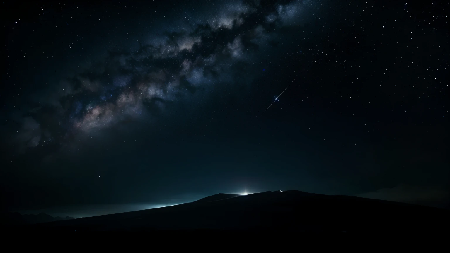 galaxy dark only sky very detailed
