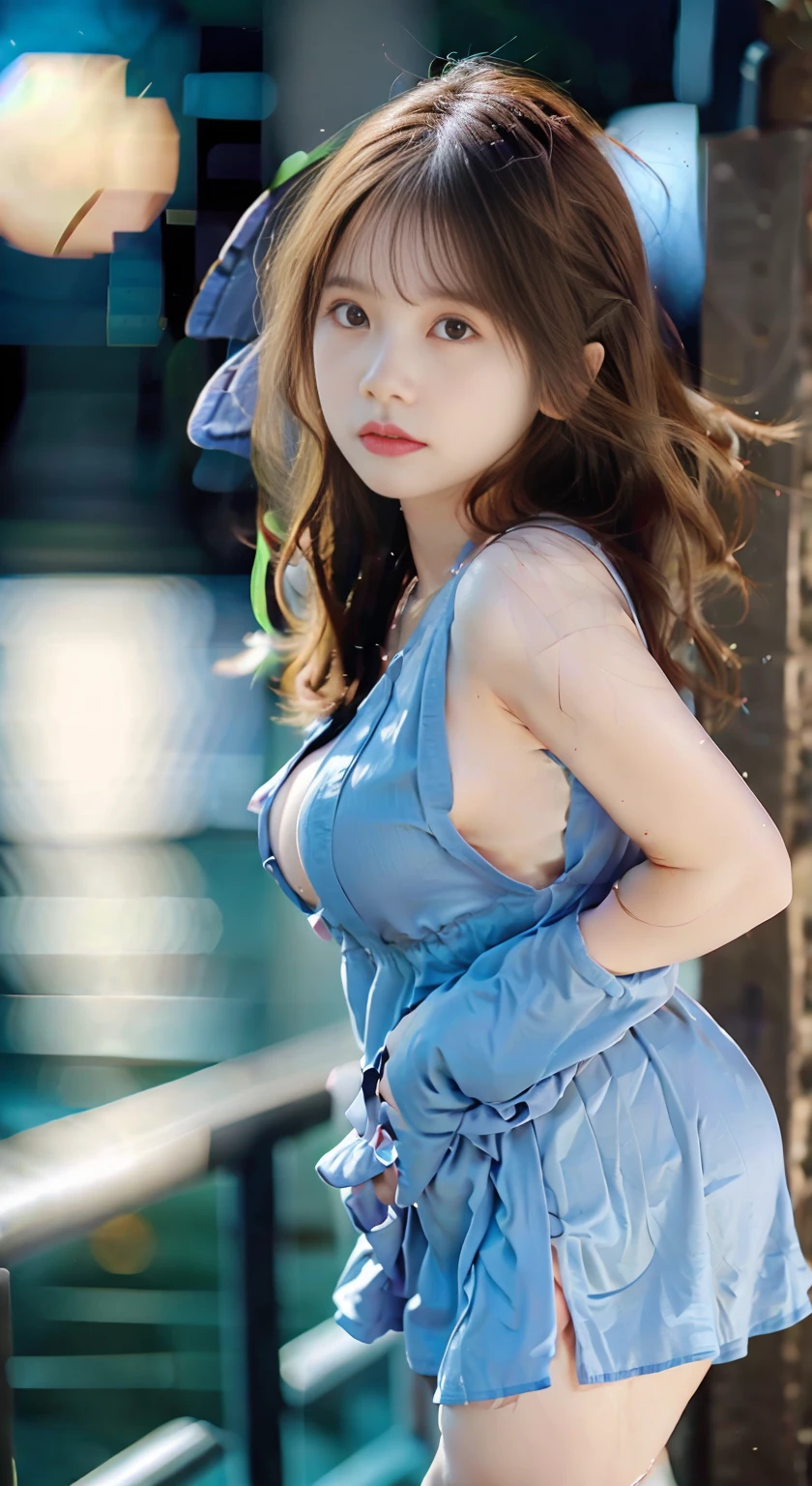 (Close up portrait of slender small breast with hair blowing in the wind in frilly dress。:1.5)、(Girl looking at full moon shining in sea in night sky:1.3)、(Full moon and late night sea :1.3)、(anatomically correct:1.3)、(full hand:1.3)、(full finger:1.3)、Photoreal、Raw photo、table top、highest quality、high resolution、delicate and beautiful、perfect face、beautiful and fine eyes、Fair skin、real human skin、pores、((thin legs))、(black hair)