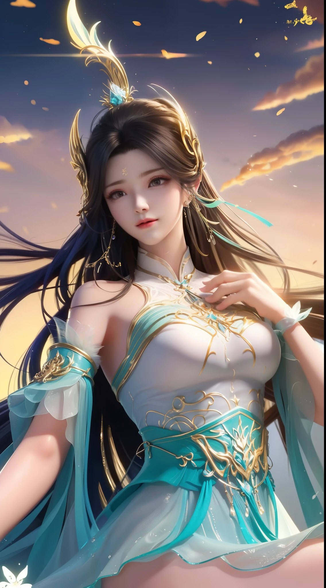 (8K, RAW photo:1.2), Best quality, 超高分辨率,Dramatic angle,(fluttering detail color splash), (illustration),(((1 girl))),(Long hair),(rain:0.9), (head gear:1.4),There is an ancient palace beside the girl,Breast enlargement,Hanfu,(focal point),colored ink drawing,(Splash color),Splash color,(((Colorful))),(sketching:0.8) , Masterpiece, Best quality, beautiful painted, High level of detail,(Denoising:0.6),[Splash ink],((ink refraction)), (Beautiful detailed sky),Moon,highly,A detailed,(Masterpiece, Best quality, Extremely detailed） CG unity 8K wallpaper，tmasterpiece，Best quality at best，ultra - detailed），（Stone garlic），巨大的??、露出胸部、露出??、巨大的胸部，巨大的??、露出胸部、露出??、巨大的胸部，巨大的??、露出胸部、露出??、巨大的胸部，巨大的??、露出胸部、露出??、巨大的胸部，