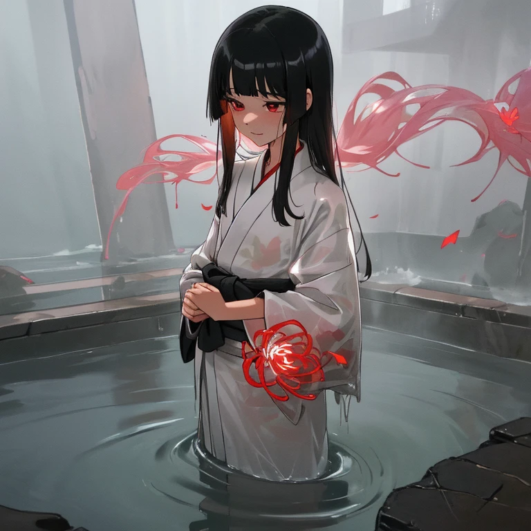 {{{{{gigoku syozyo}}}}}
{{{{amazing quality, great quality, high quality, very aesthetic, aesthetic, best quality}}}},
realistic, photo, shadow, Three-dimensional, absurdres, Digital art,
{{{{Magical girl}}}}, beautiful girl, one girl, ,
black hair, long hair, straight hair, trimmed hair, shiny hair, blunt bangs, short sideburns,
red eyes, {{big eyes}}, {{round eyes}}, eyes wide open, tareme,
{{flat chest}}, {{small breasts}}, {{detailed body}},
{{{Floral black kimono}, white tabi, black geta for women}}},
cluster amaryllis, black butterfly,
No panties, no bra, distress, resistance, defeat, inferiority, absurdres, aroused, sexual pleasure, troubled face, shy,
orgasm, Screaming, sensitive body, Sweat, trembling, torn clothes, wet clothes, melted clothes, transparent clothes, damaged clothes, girl gets wet, girl takes a bath, wet hair, A girl is immersed up to her waist in cloudy liquid, A girl is covered in cloudy liquid, A big snake squeezes a girl, snake bath,