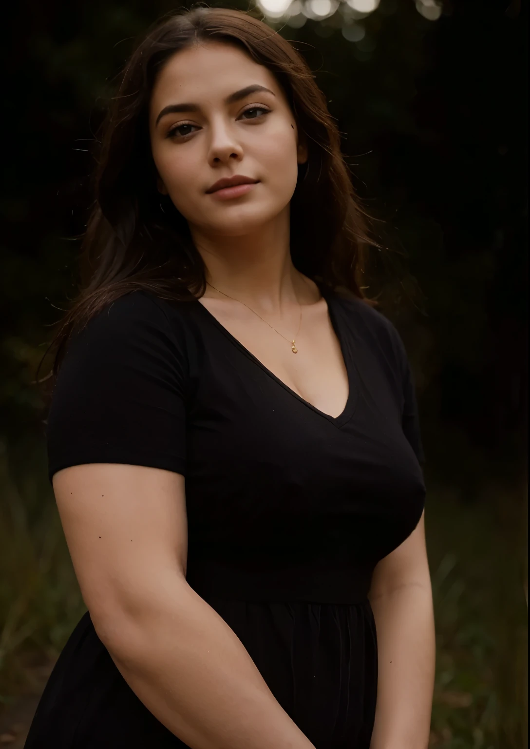 Busty nude 
