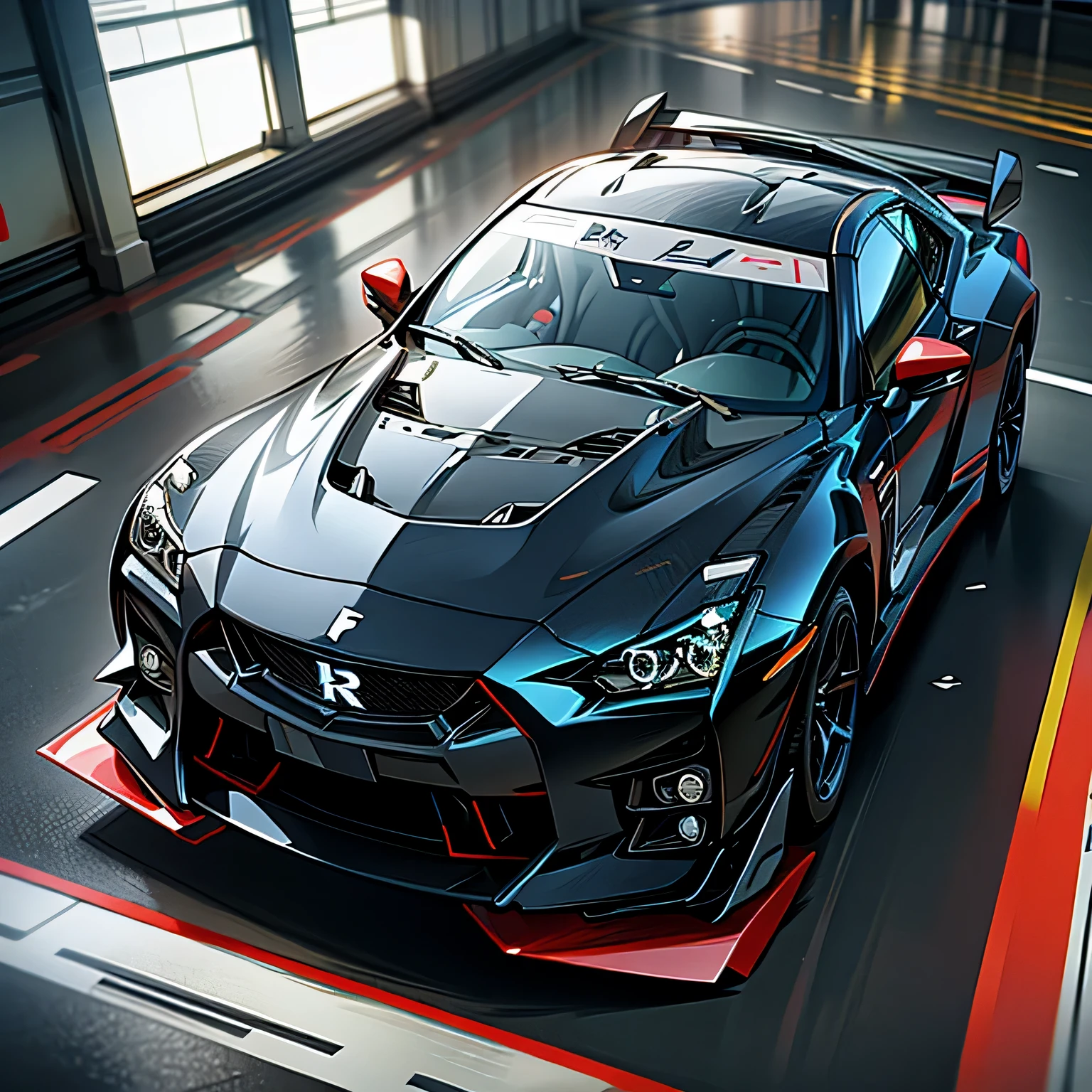 Transformers GT-R 35 -- Auto