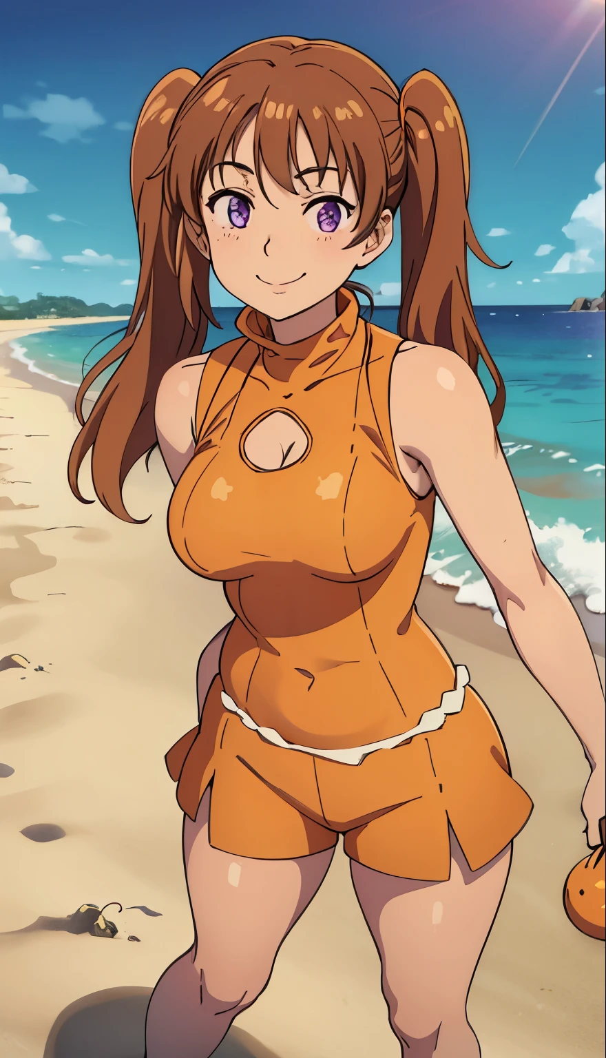 (Very exquisite beautiful face and eyes:1.2),(Laugh together),((Big Breasts))、White high leg panties、Fresh Skin、Beautiful legs,、,Redhead、Yellow headband、Cherry tree、
(highest quality,masterpiece:1.2),1 girl,Looking at the audience,
Natural light,Hair blowing in the wind,Beautifully detailed skies,