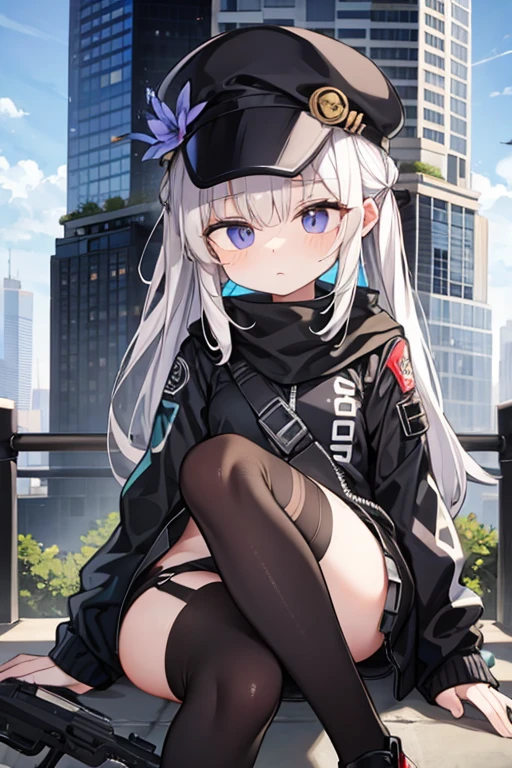 gun odd eye skyscraper
