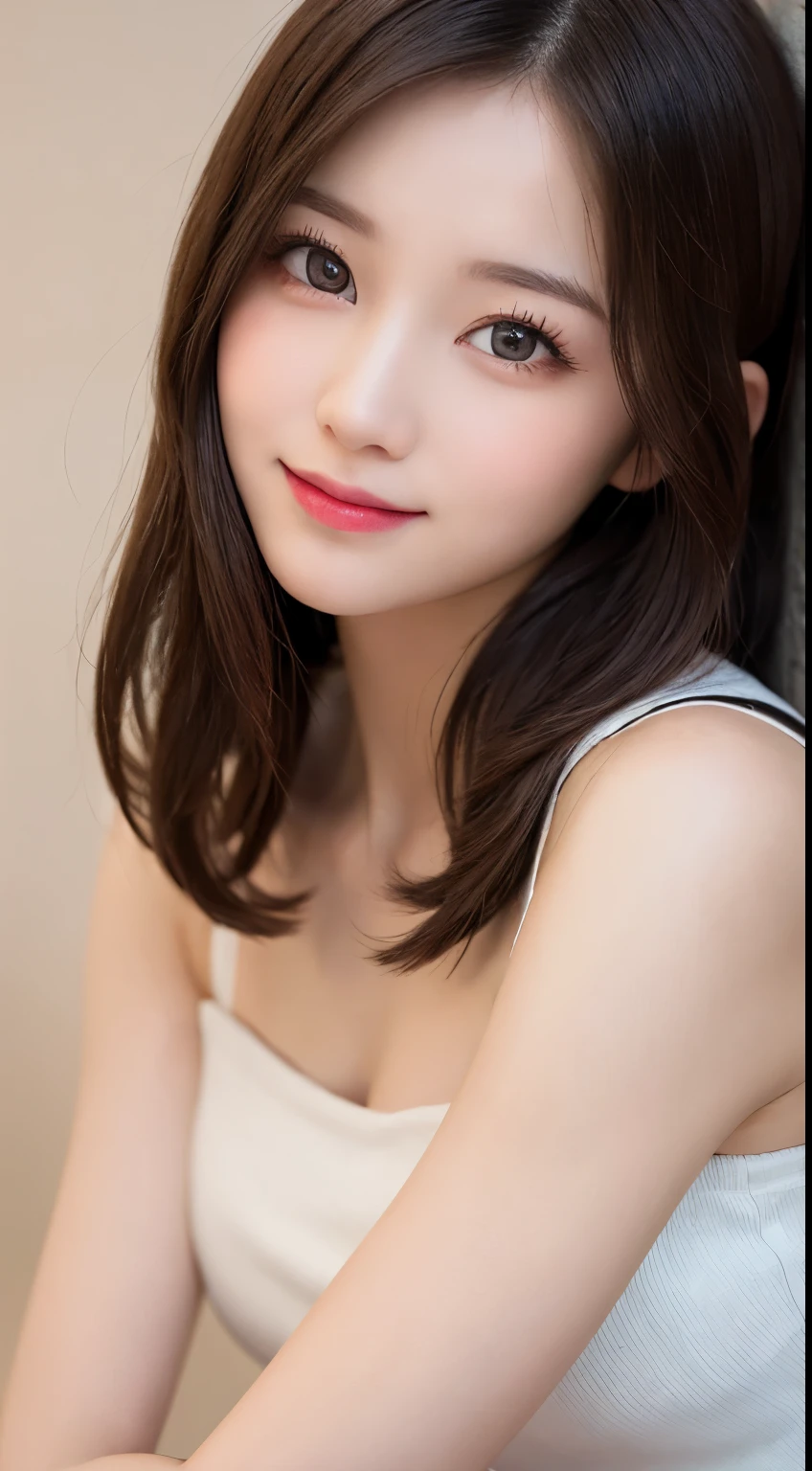 table top, highest quality, shape, Super detailed, finely, High resolution, 8k wallpaper, 完璧なダイナミックな構shape, beautiful and detailed eyes, winter dress,medium hair, small breasts, natural color lip, random sexy pose,smile,、20 year old girl、midnight、beautiful and detailed face、perfect and beautiful face,Big eyes、RAW photo、spread both arms and legs wide、Express your best mood with your whole body、beautiful and detailed eyes、small face、beautiful duplex、slim face and style、blur background