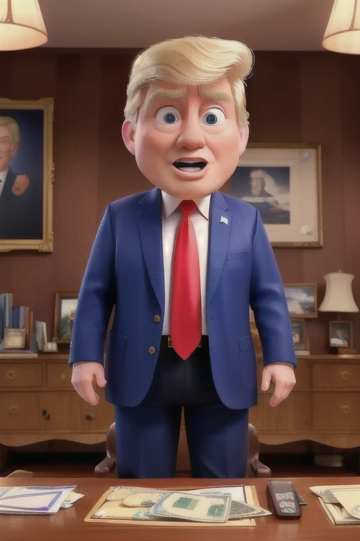 Donal Trump shocking when he see 8400 dollar 💵 payment 