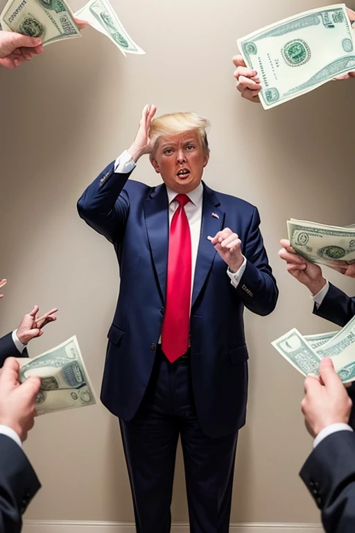 Donal Trump shocking when he see 8400 dollar 💵 payment 