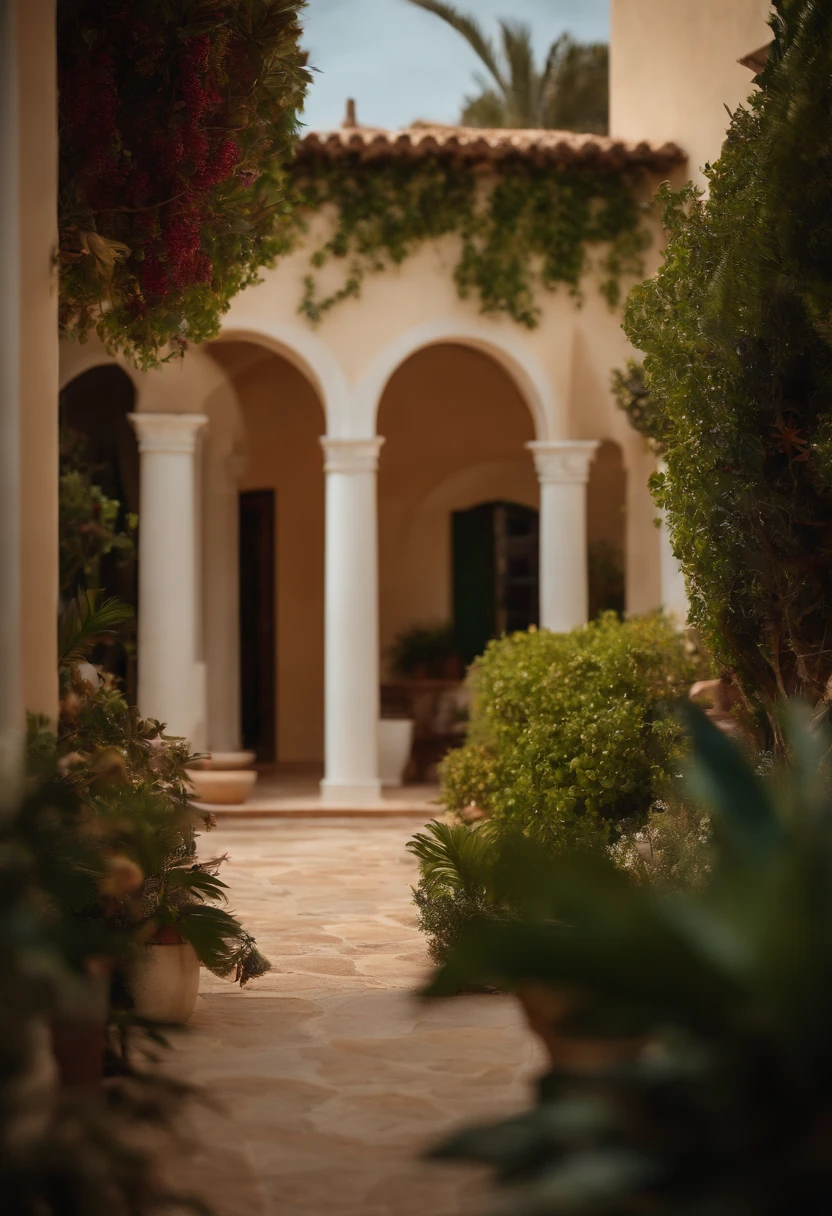 Mediterranean villa, Tropical sea