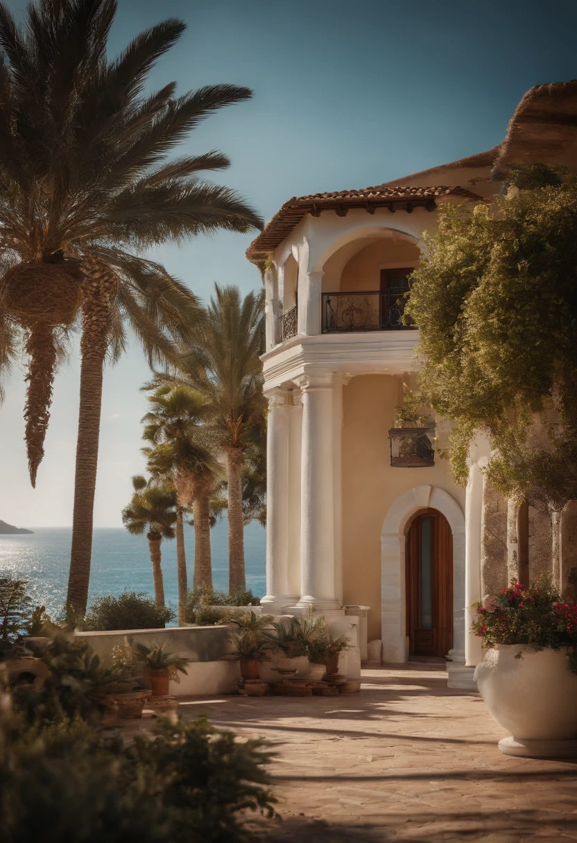 Mediterranean villa, Tropical sea