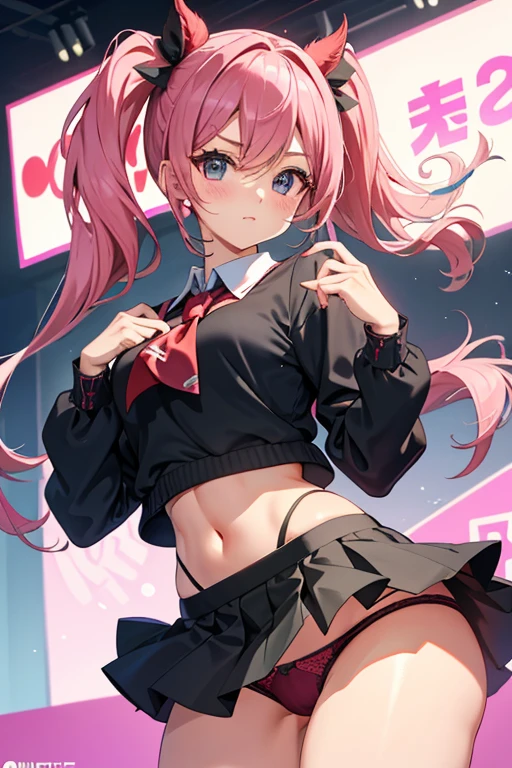 Beauty、Panties are fully visible from the miniskirt、meaty、Glamour