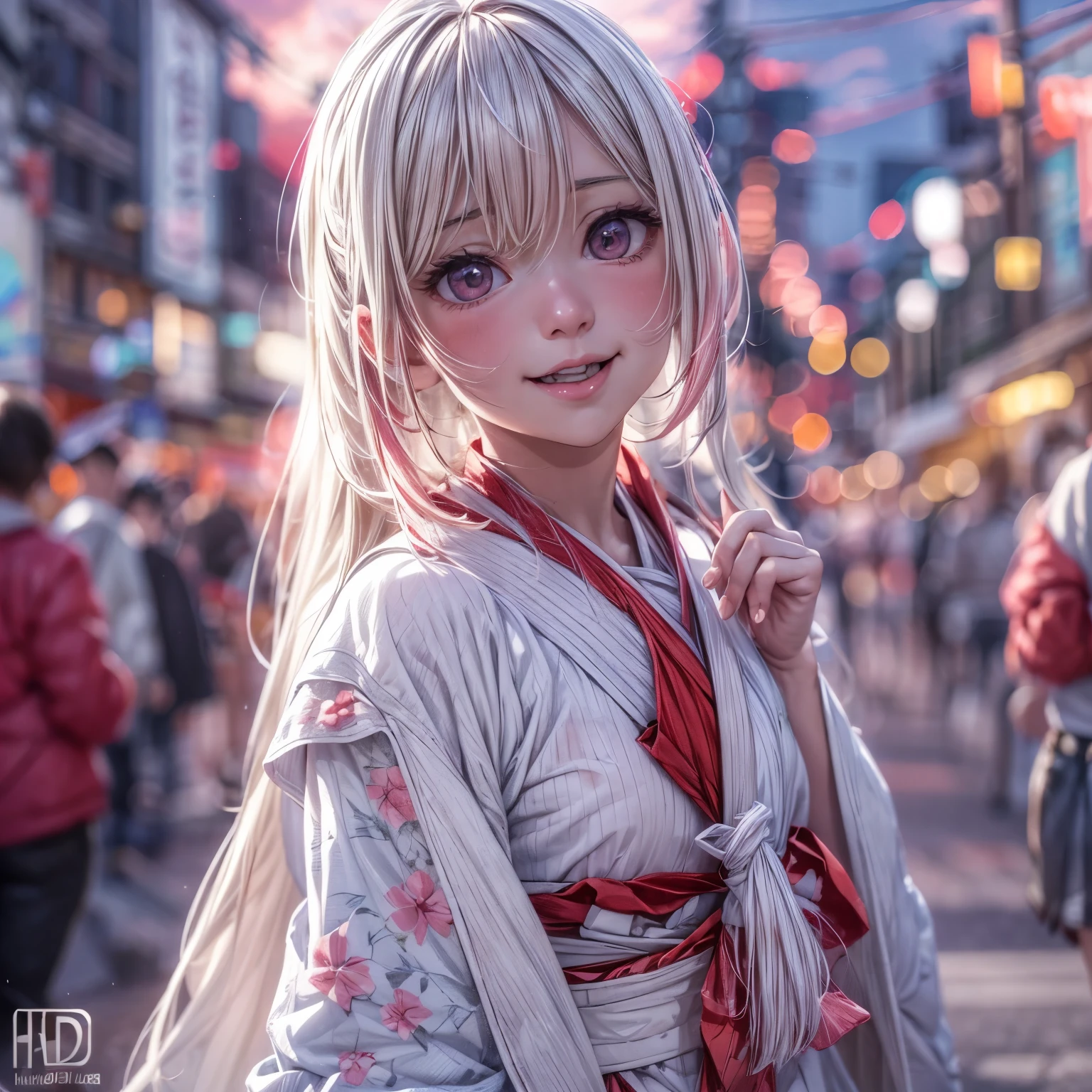 ((NSFW:-0.95)), (((nipple:-0.9))), ((Acutance:0.85)), (from below, The Sky takes up more than third of the composition ) . The background is the downtown area at (Twilight:1.4), (((Red-dyed clouds above hed:1.3))), { (many colorful Lights:1.2) | lens flare | Burning | heyz | (luminous Particles) | Mystic sight } . (Masterpiece:1.2) of professional Analog photo with Hasselblad, (((realistic and photorealistic with touch of rawness:1.37))), physically-based 3D rendering with ultra-detailed. ( A KAWAII girl in ((WHITE Fundosh and Happi:1.2))), at Hakata Gion Ymakasa Festival ))) . (((Exposed:0.8))), Assfocus and she looking ahead .