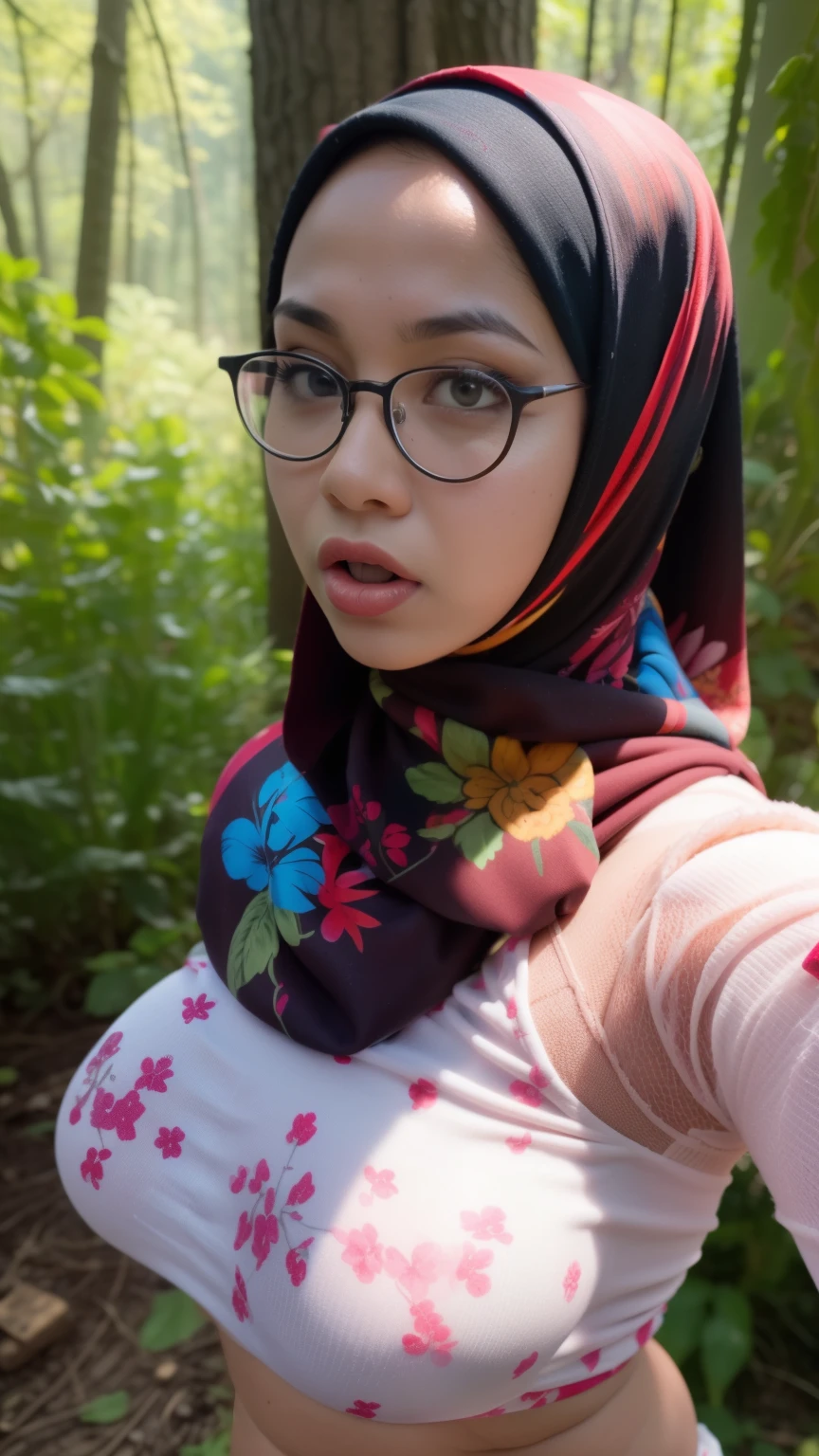 Fat ass "Plumpers", (Spectacles), ("Rainbow Hijab Floral pattern Naked"), "Long Tongue", (Anger), (Anger), (Anger), (Anger), "G-String & Thong", "Oki Setiana Dewi", "Spectacles", ("Rainbow Hijab Floral pattern Naked"), Chubby Wearing Lace Bra & Short Hairy Pussy, "Facial expression in anger", "Rainbow", "Red Lips", "Bokeh" My ass is huge Being in the forest, "Very angry facial reaction", (Heavy Huge Breasts Tits)