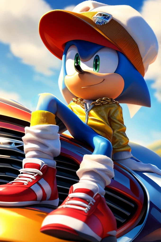 blue legs.