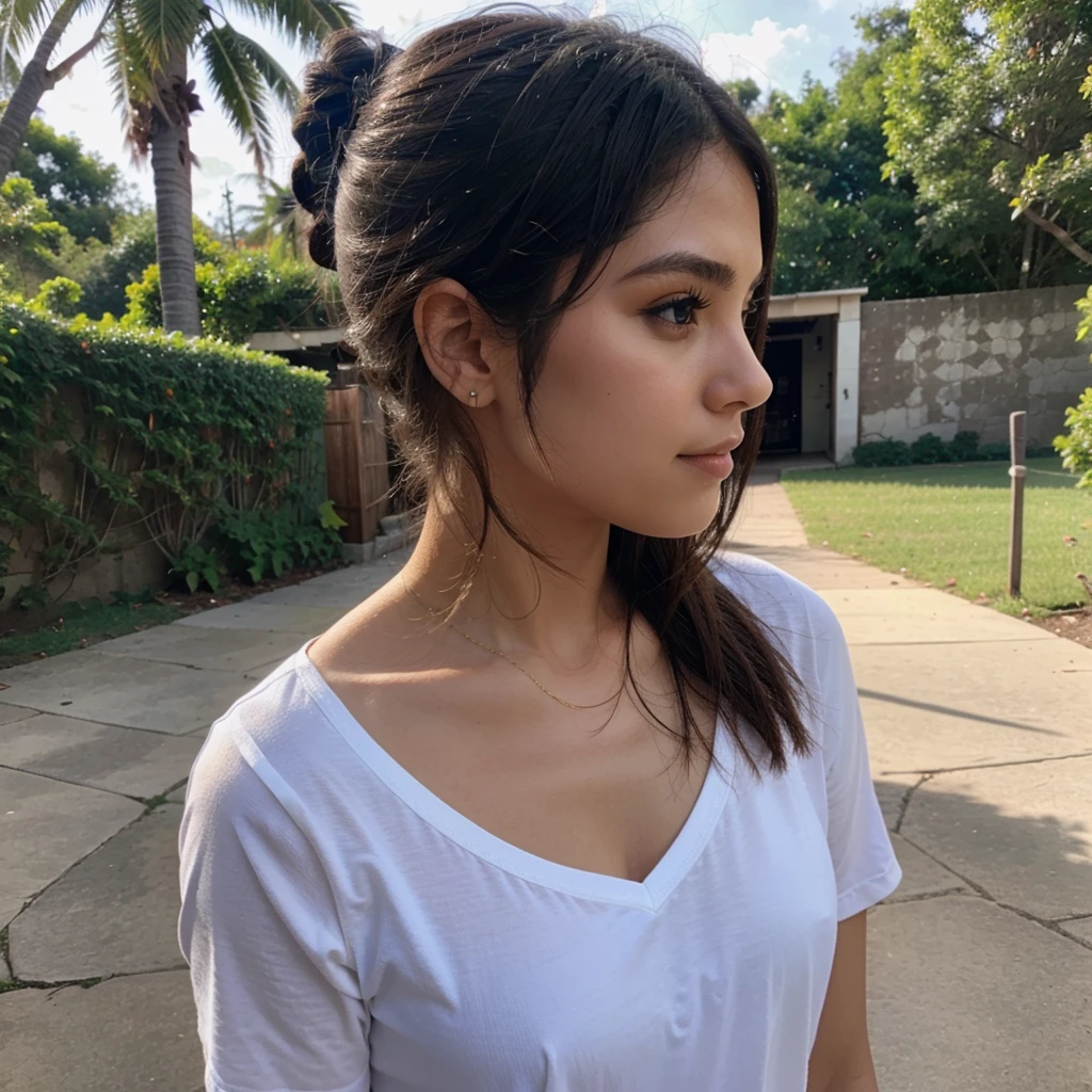 Mujer con ropa perfil