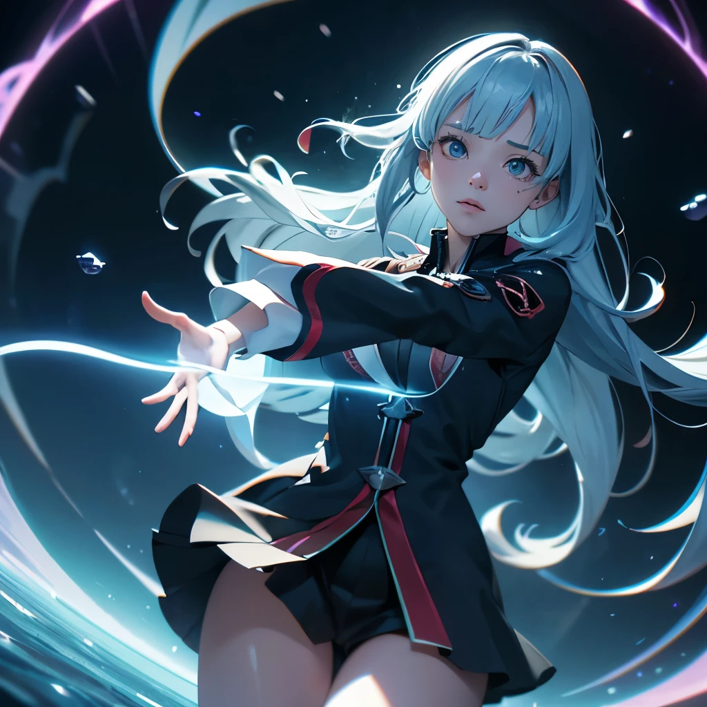 depth of field, cinematic lighting, motion blur, chromatic aberration, ray tracing, anime, 8k, super detail, best quality, 1080P, HD, 4K, 16k, UHD, HDRI. A mystical portal surrounded by swirling energies, acting as a gateway between different realms, each with its own unique wonders and dangers