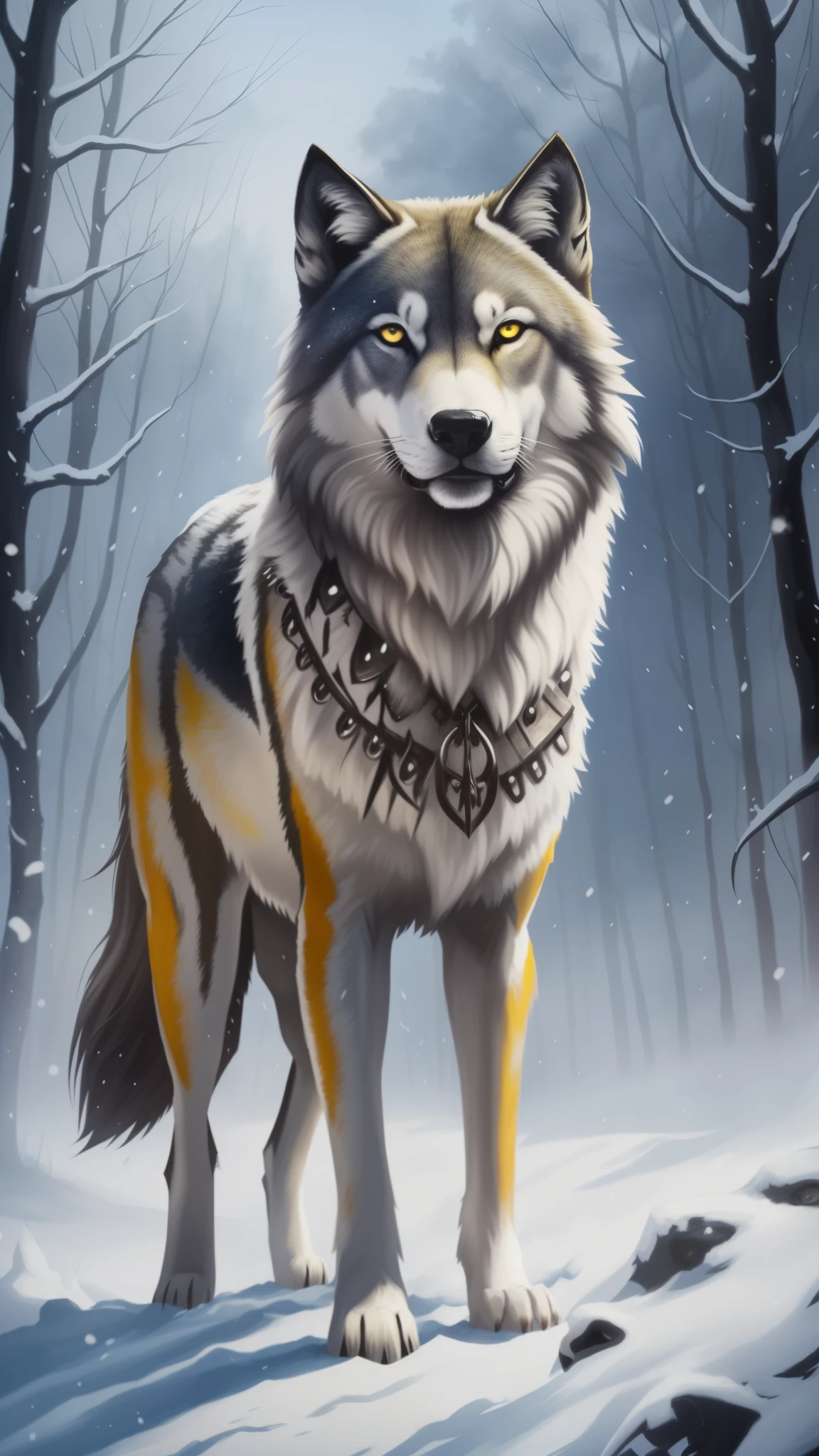 a painting of a No or with blood on the face, Lobo no inferno, No or, photo of No or, portrait of No or fantasy, imagem do avatar, He ad No or, Grim - Lobo, Big No or, portrait of No or, No or, No or alp ha head, wolp, foto de perfil, AngieNão or, No or, alto detalhamen to), He has No or yellow eyes, Meio Lobo, No or dark grey