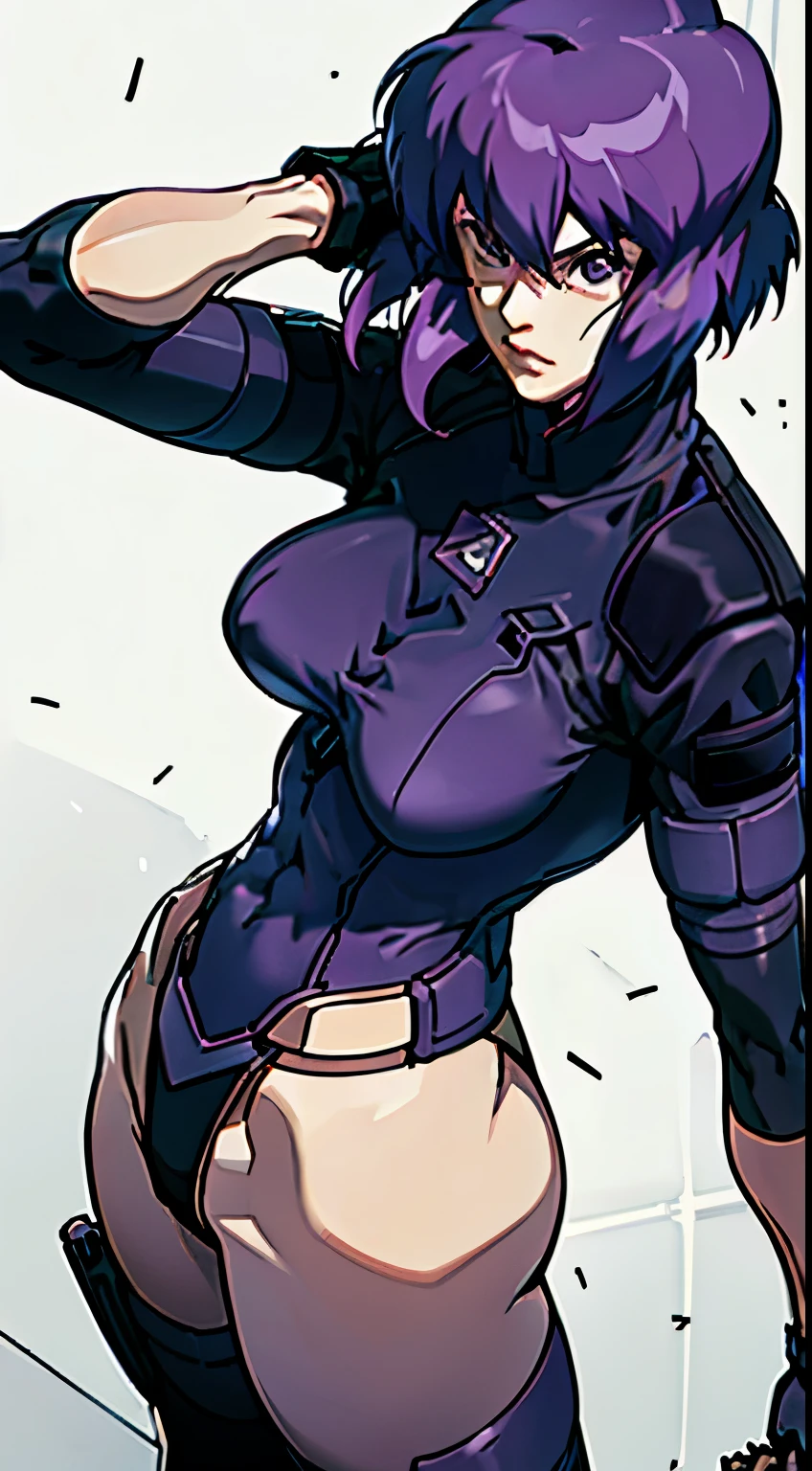 motoko_Kusanagi, saco_2045, corpo perfeito, abdomen, seios pequenos, anime