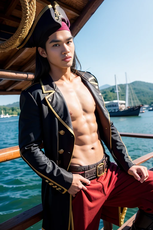Pirate, , age 25, Thai, handsome, Thai. have The aircraft carrier