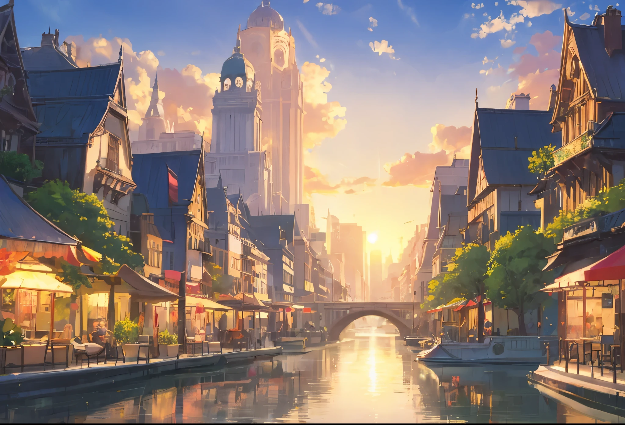 Rich city, elegant city