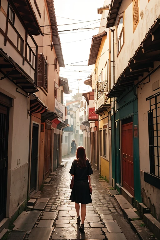In a world where vibrant cities and picturesque landscapes coexist with the darkest and most unknown corners, there lived a person called Lúcia. She was a wandering soul who had lost her way, not just geographically, but also in her search for purpose and meaning.