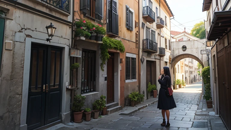 In a world where vibrant cities and picturesque landscapes coexist with the darkest and most unknown corners, there lived a person called Lúcia. She was a wandering soul who had lost her way, not just geographically, but also in her search for purpose and meaning.
