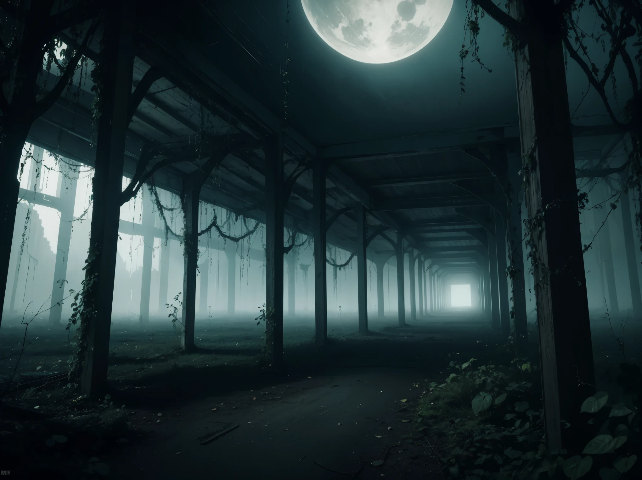 Eerie Places，black vine city