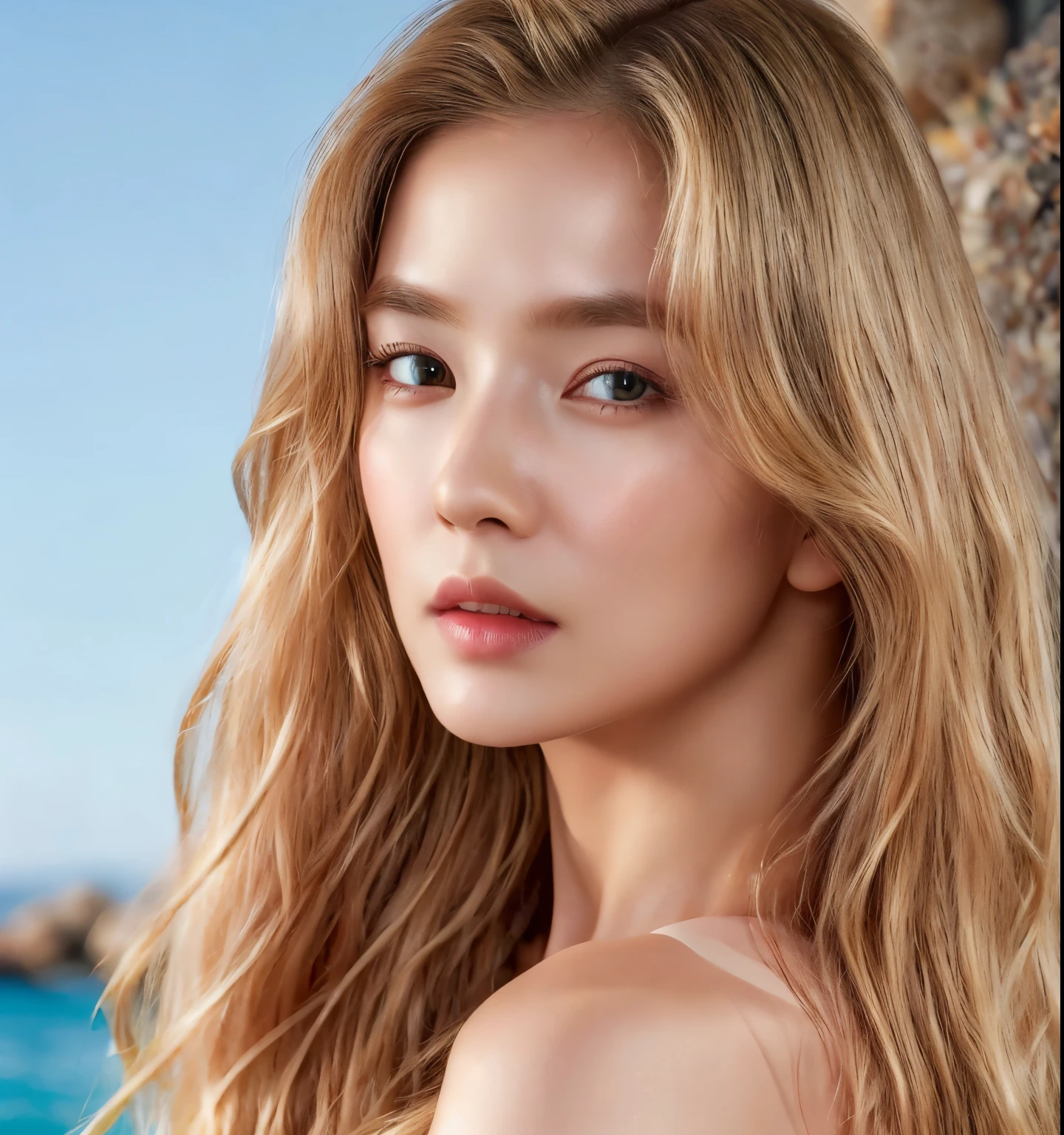 angel, armor gold (masterpiece, best quality, high resolution:1.4), 1girl, angel, skin pores texture, Hair blonde, HD , Photography, movie, cinematic, full Body, Realistic, (8k, RAW photo, best quality, masterpiece:1.2), (realistic, photo-realistic:1.33), best quality, detailed eyes blue, cute,natural lighting, depth of field, film grain, wrinkled skin, sharp, detailed and realistic portrait of a woman ,(freckles:0.5)