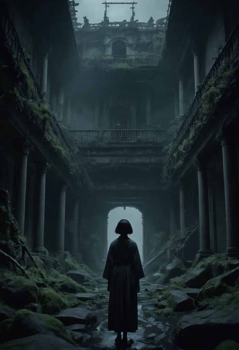Eerie Places, by Eiko Ishioka, best quality, masterpiece, 8k