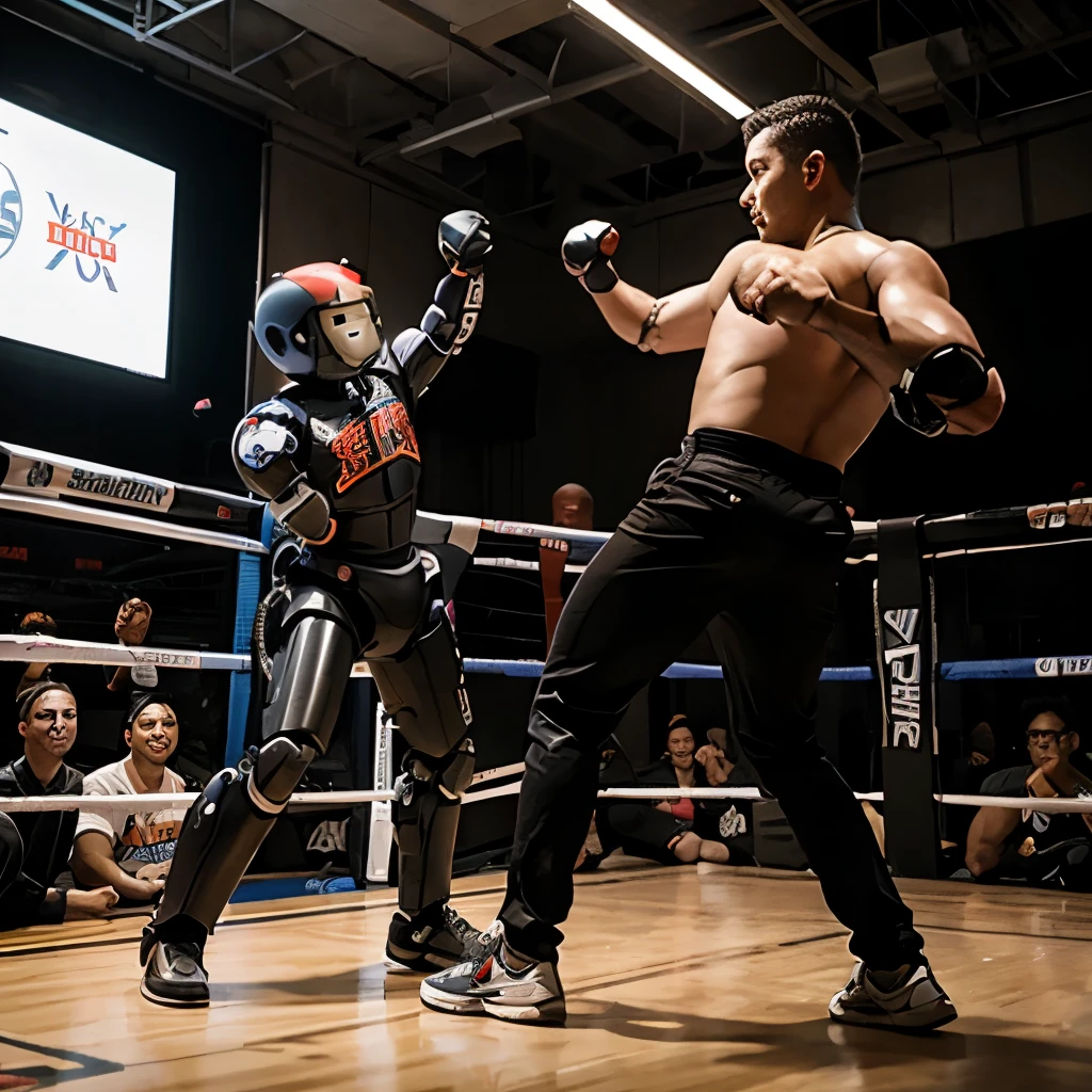 A kicks and Fists robot
