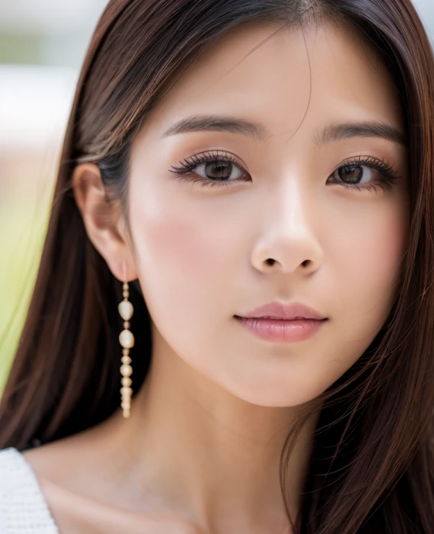 Mujer japonesa bella rostro