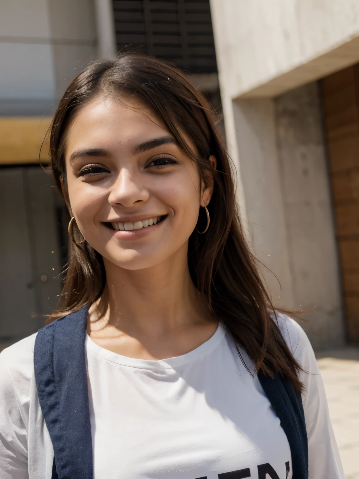 Mujer masturbandose, cara palida, sonriendo timida