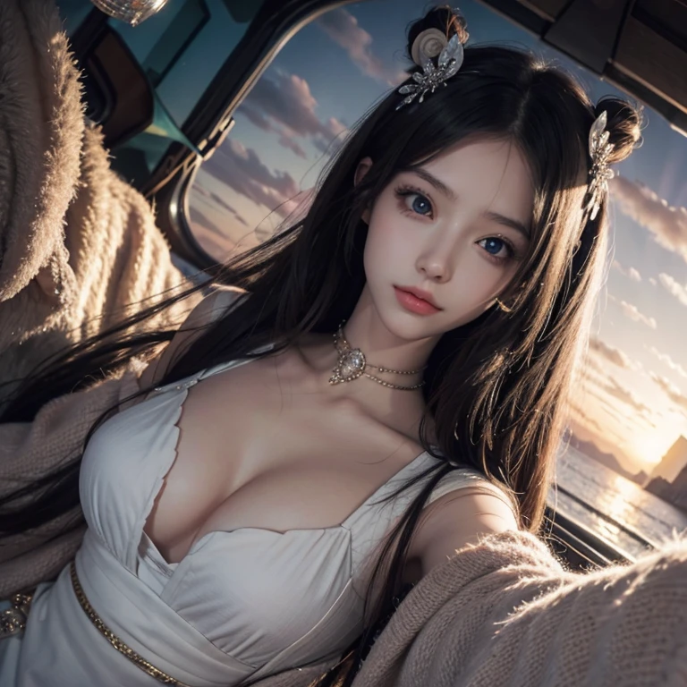 A beautiful girl anime version