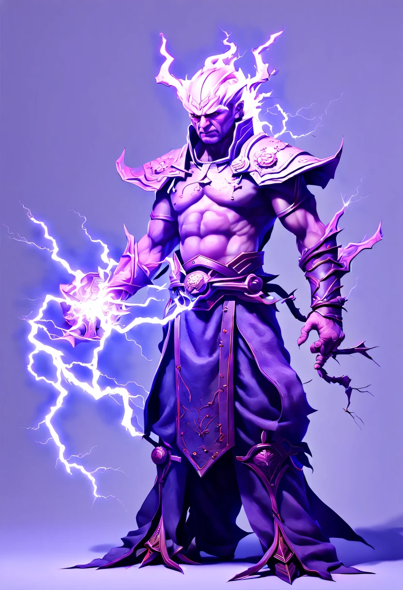 Magic plantloody Oni Vine from the abyss, Oni Vine,血红色of藤蔓凝视着死者,charm,of,Fear,(Wrapped purple magic lightning:1.5), epic magic power, 藤蔓发出强烈of光芒, Electric Power Branch, 史诗般of雷暴, Fear冲击, Surrealism, 疯狂of, 异想天开of, Octagon rendering, 复杂of,