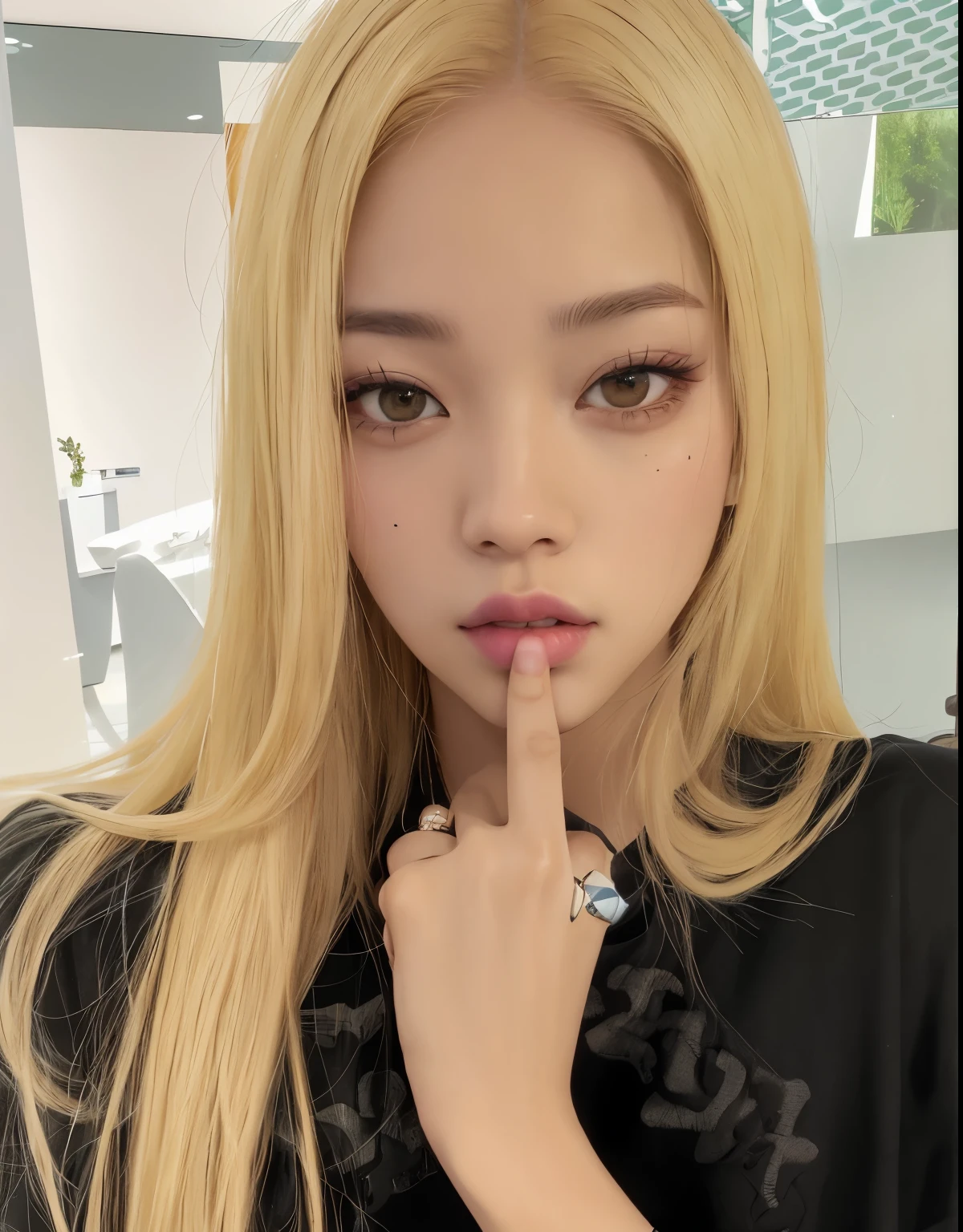 Chica araffed con una camisa negra y un top negro., parque roseanne de blackpink, jennie rosa negro, jossi de blackpink, portrait of jossi de blackpink, Lalisa Manoban de Blackpink, Lalisa Manobal, Jinyoung Shin, heonhwa choe, jaeyeon nam, CL, gongbi, sol yunjoo, Jisoo de Blackpink