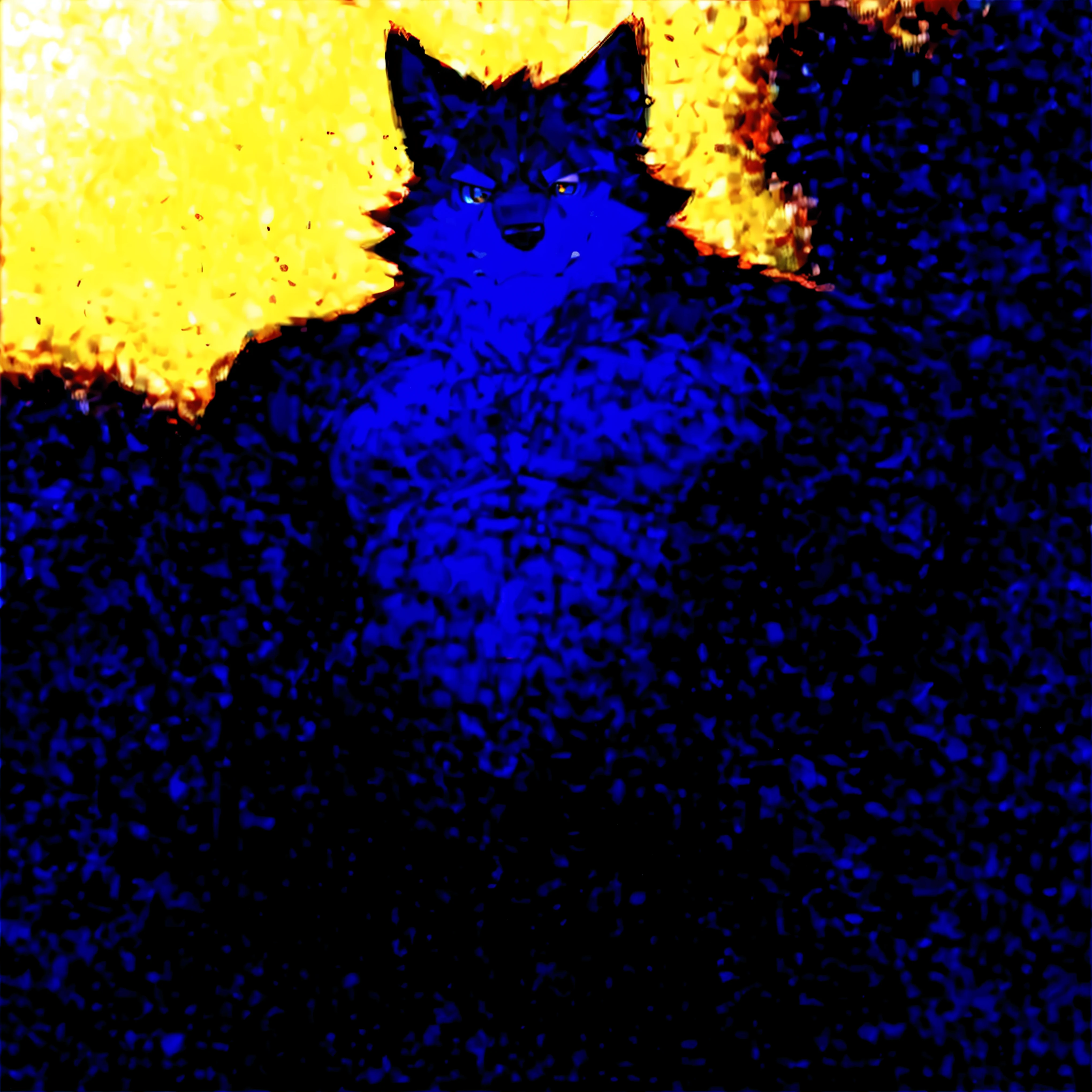 masterpiece, best of quality, official art, Extremely detailed ofCG unified 8k wallpaper, Super detailed, Best Illustration, best of shadow, Perfect lighting ,Very detailed,best of quality, 8k,Perfection of anatomy, Whole body,bright of eyes,Meticulous eyes,hairy of,gray wolf,Tail,Bug's Eye View, a gray wolf,gray wolf,gray fur,commando,male,tough guy,Rough man,handsome of,majesty of,domineering of,cute of,silly of,sexy of,of,Tall and strong of,Huge pecs,8-pack abs,Golden eyes,Bad smile of,topless of,of,A scar,black leather belt,own of
