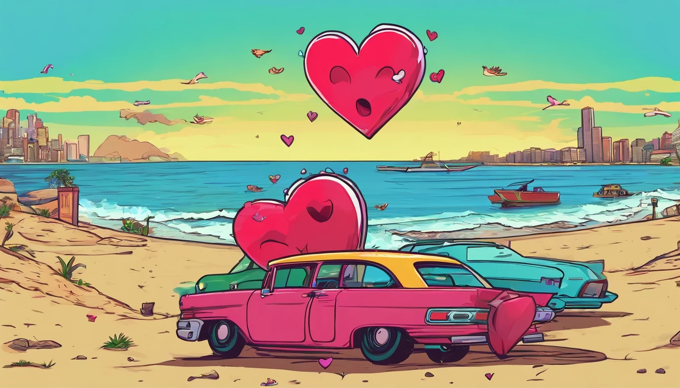 broken heart by the sea