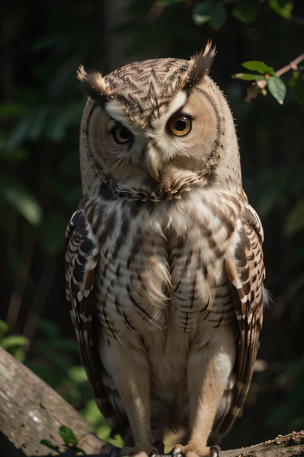 Capture the timeless wisdom of a cinematic journey in 8K with a majestic owl theme. Reveal the mystique and brilliance of nature's intellect in this captivating photo