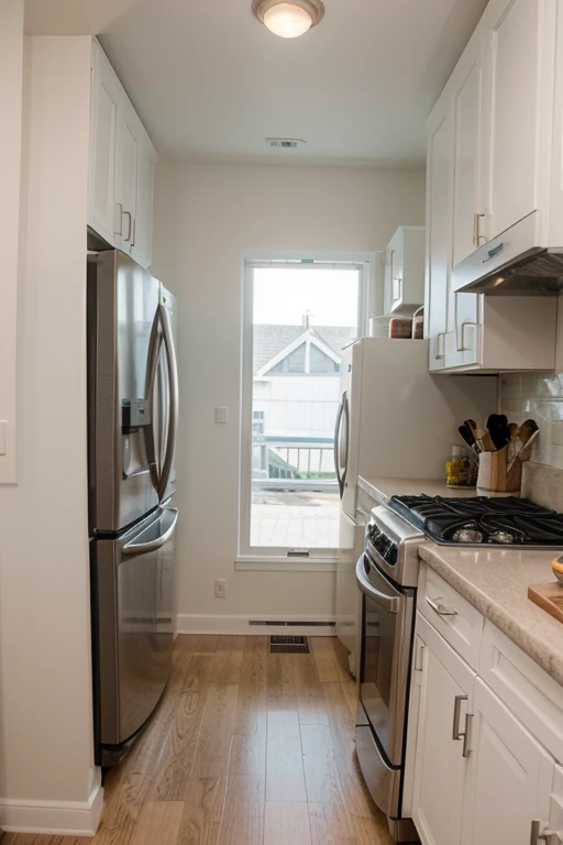 there is a kitchen with a stove, refrigerator, sink and a window, house kitchen on a sunny day, taken with sony a7r camera, shot on sony a 7 iii, taken with canon 5d mk4, shot with sony alpha 1 camera, photo taken with sony a7r, taken with sony alpha 9, photo taken with sony a7r camera clean