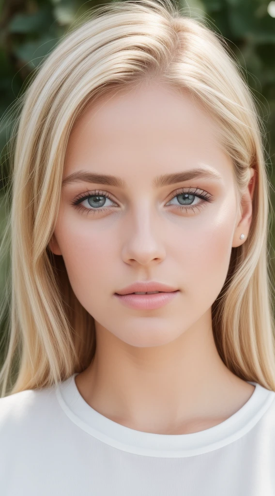 angel, Armadura de oro , Joven rubia，Hermosa mujer rubia vestida de blanco, (obra maestra, Mejor calidad, high resolution:1.4), 1 chica, angel, textura de los poros de la piel, pelo rubio, High Definition , Photography, movie, cinematographic, cuerpo completo, Realista, (8k, foto cruda, Mejor calidad, obra maestra:1.2), (Realista, photo-Realista:1.33), Mejor calidad, Ojos detallados azules, lindo,natural lighting, profundidad de campo, film grain, piel arrugada, afilado, detailed and Realista portrait of a woman ,(pecas:0.5) , afuera, con una camiseta blanca, looking to the camera, labios agrietados, soft natural lighting, Photography de retrato, Photography mágica, dramatic lighting, Photographic realism, ultra detallado, Composition of intimate portraits, Leica 50mm,