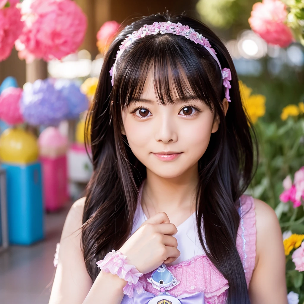 Pretty Cure with a Pomeranian face