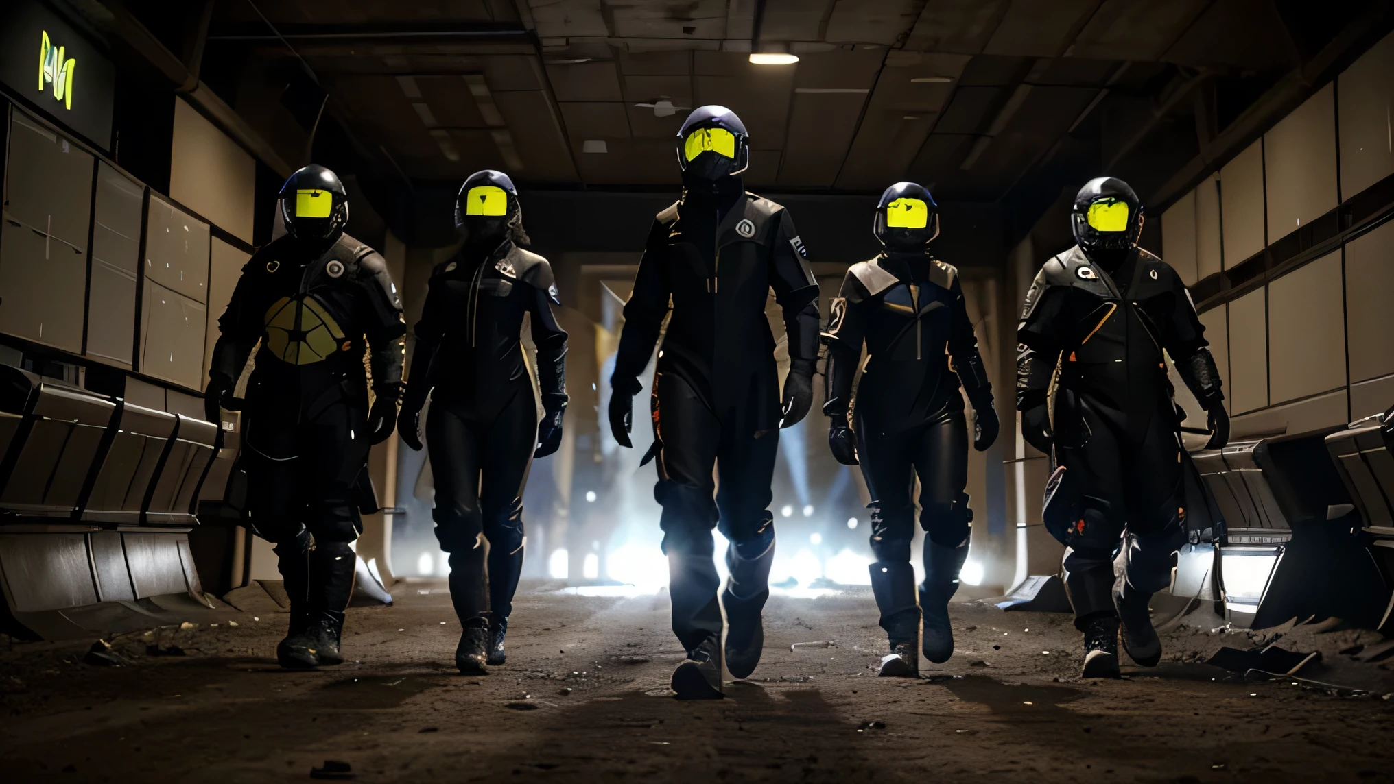 Zyrite society is based on cooperation and mutual survival. Each member contributes to the well-being of the community by developing technologies that withstand the planet&#39;s extreme conditions. They created special suits that protect against scorching winds and flying machines to move between underground cities..
