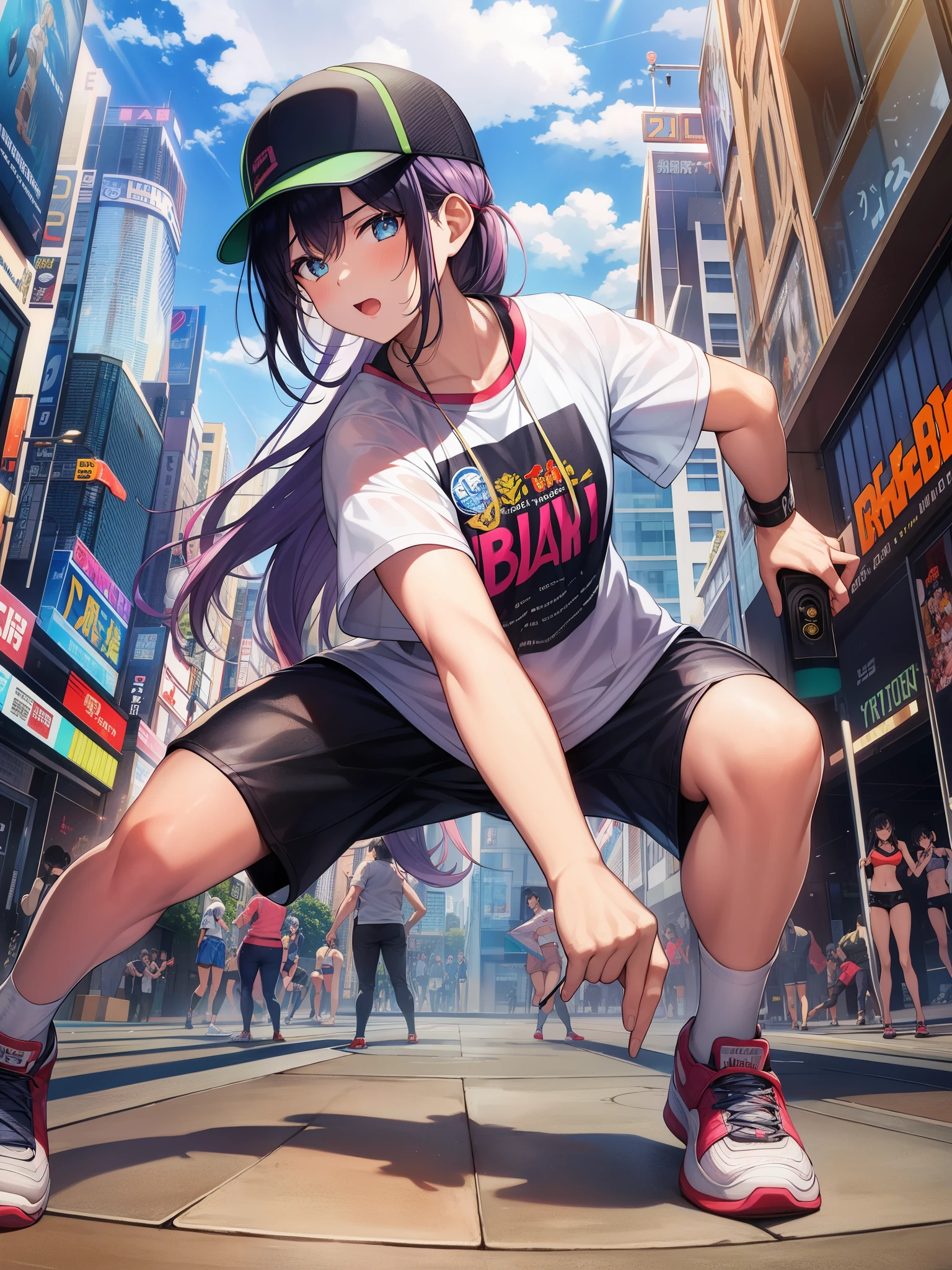 Street Dance、break danceの全盛期は、Said to be in the early 1980s。英語圏ではBreaking（breakin'）、B-boyング（b-boying）、B-Girling（b-girling）Also called、ダンサーをB-boy（b-boy）orB-ガール（b-girl）、breaker（breaker）Call。B-boy、B-ガールの“B”はblackの“B”と誤解されがちだが、this is wrong、What is B-boy? Break（breakthrough）person who does[Note 1]、Or someone who dances to breakbeats.。「break dance」「Breaking」The name is、It became widely known worldwide in the early 1980s.。 break danceは1970年代にnewyorkのサウスブロンクス地区のアフリカ系アメリカ人orラテンアメリカ人の若者達によって発展したStreet Danceのスタイルである[1]。Also、アフリカ・バンバータの提案でギャングが抗争をまとめる為に銃撃戦の代わりにbreak danceのバトルを用い、It is said that it led to the development。movie『Wild Style』(1982)はbreak danceを知らしめるに充分だった。 american hip hop journalist、Jeff Chen is「1970ー1980年代にかけてnewyork、black、A new street dance has spread among Latino kids。The style created subtle regional differences.。newyork、uplock in brooklyn、rocking、locking in los angeles、boogaloo in fresno、poping、サンフランシスコorオークランドではstruttinと呼ばれた。after that、In the mid-1980s, the media began to refer to these styles as break-dancing.」It states that[2]。 after、newyorkのロックステディークルー（Rock Steady Crew）Large-scale conflicts between crews such as、This led to the growth of the dance team.。Disco Club、Break dancers also entered public events.。Its popularity waned in the late 1980s, but、It incorporated movements such as African folk dances and had a steady but modest popularity.。In recent years「Battle of the Year」or「Red Bull BC One」World competitions such as、2024 Paris Olympics「Breaking」has been adopted as。