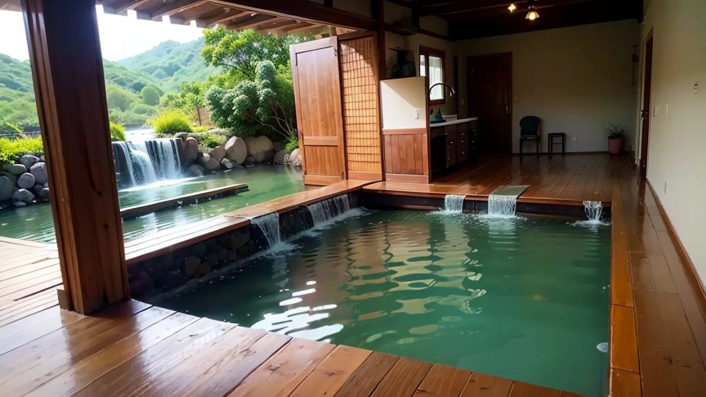 Spoil yourself with your own private waterfall & spa | The sound of a waterfall for sleep | 24/7 Live Take as much as you like in your own indoor private waterfall, そしてあなた自身の贅沢なspa, Bathe next to amazing water features. Imagine that you are on vacation and this is a luxury villa, or、This may be an expensive room right in your own home. For me、This is probably what you want to experience on holiday. Does such a bathroom exist? Don't know, but、Spending time at a luxurious all-inclusive holiday resort with this kind of stuff is a dream come true!! Do you think there is a waterfall in the bathroom? I see this as a tropical place, but、This is your own secluded private section just for you and your bath, Do you use the waterfall as a shower? this is your waterfall、Up to 12K realistic and photorealistic HDR、here's what you can do。Japan