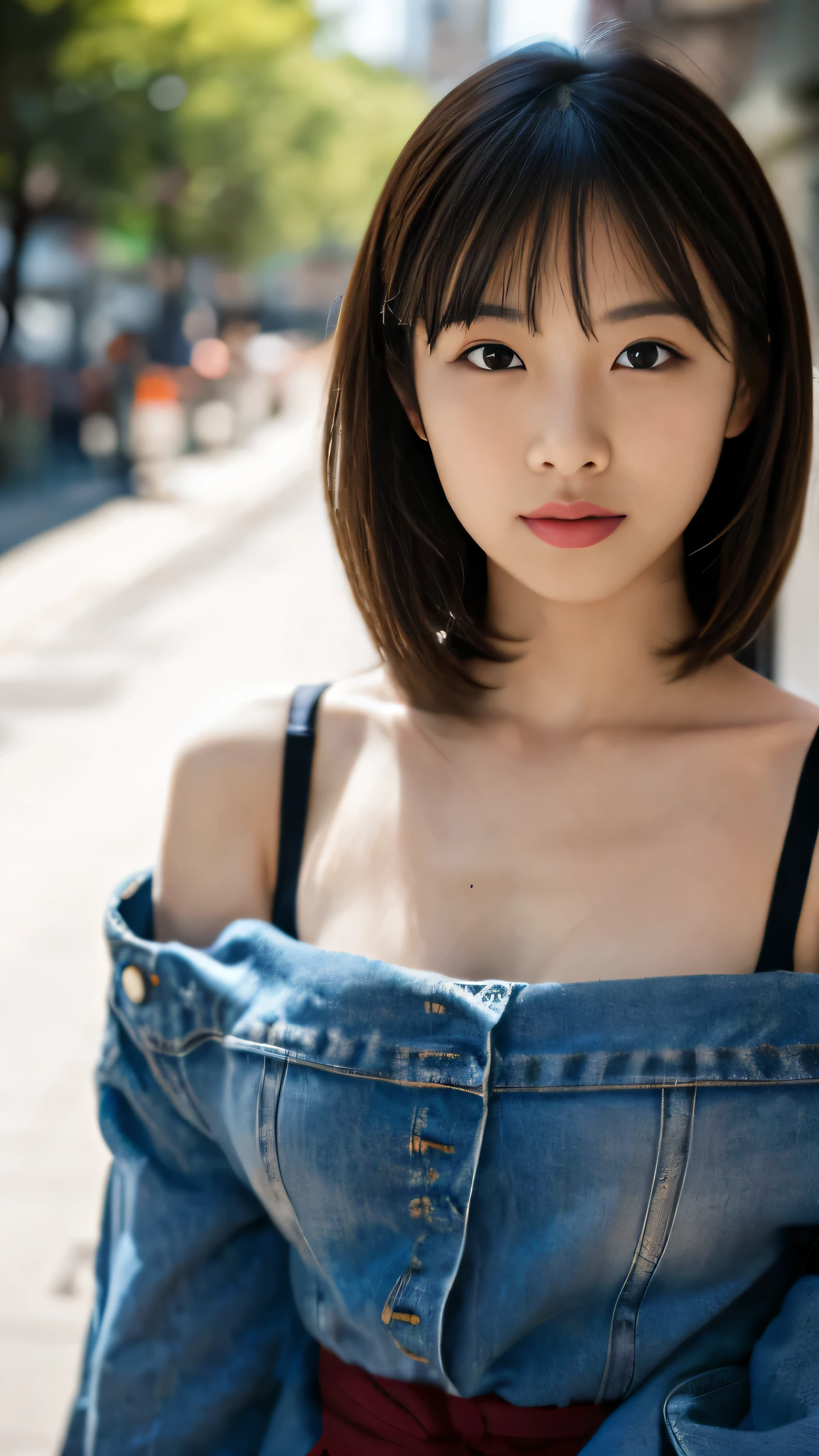 (Fidelity: 1.4), ((Black Hanfu)), Big Sleeves, Small Rings, Kan Tashi, Mole Under Eyes, Denim Lens, Bokeh, Perspective Shortening, Negative Space, Chiaroscuro, Depth of Field, Ray Tracing, Masterpiece, Anatomically Correct, Textured Skin, Best Quality, 8K, Ultra HD, Ccurate